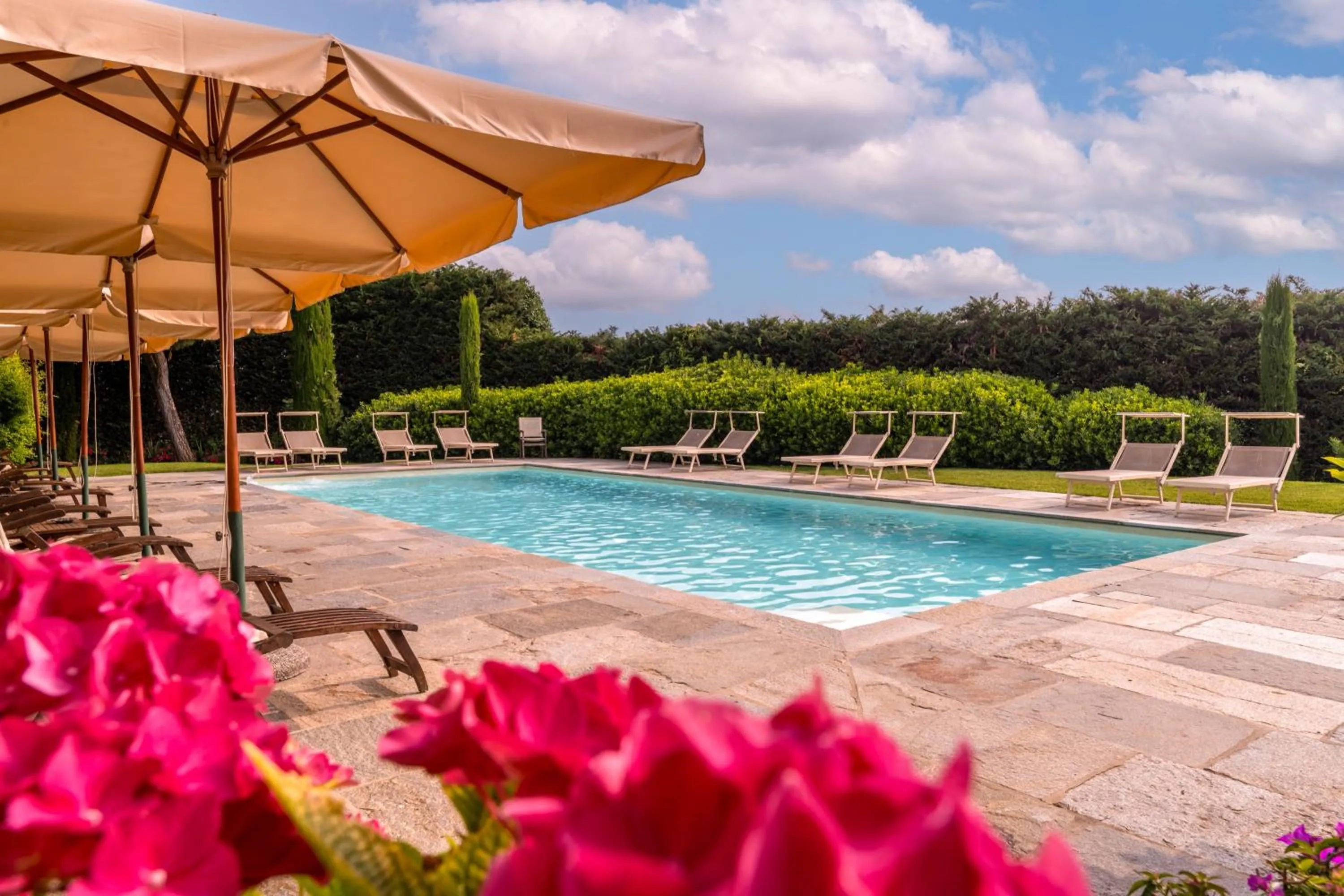 Natural landscape in Villa Bricco dei Cogni