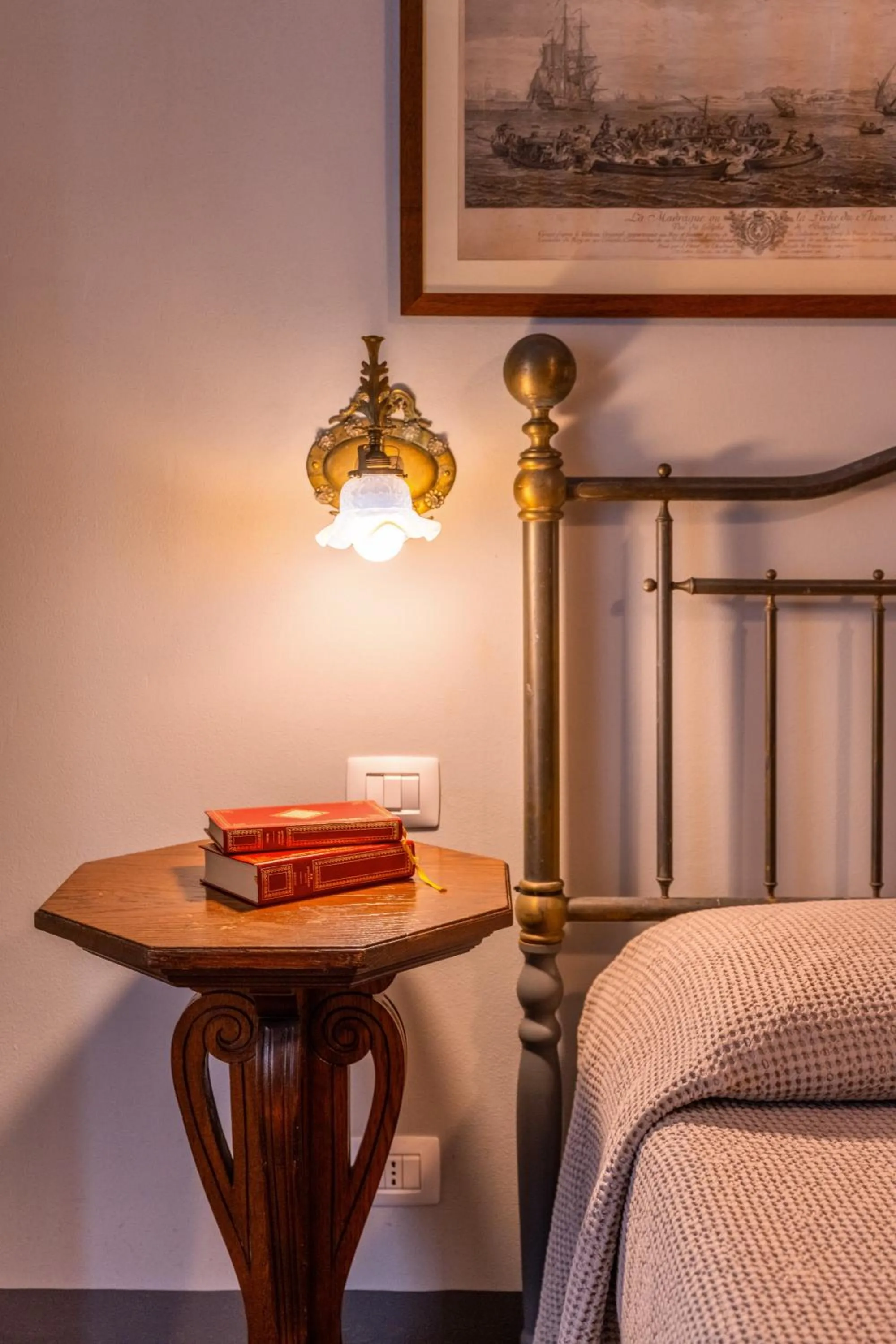 Bed in Villa Bricco dei Cogni