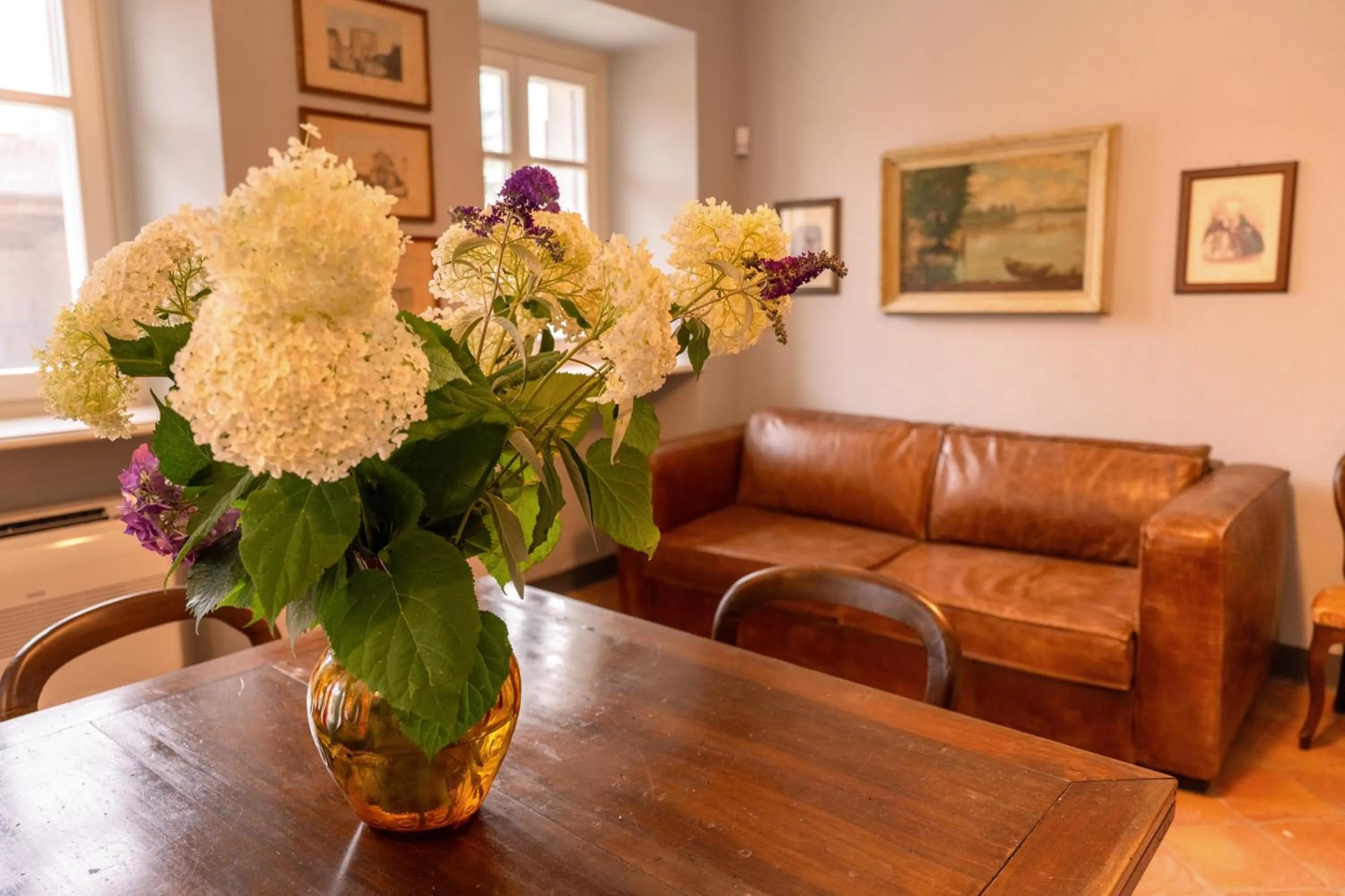 Living room in Villa Bricco dei Cogni