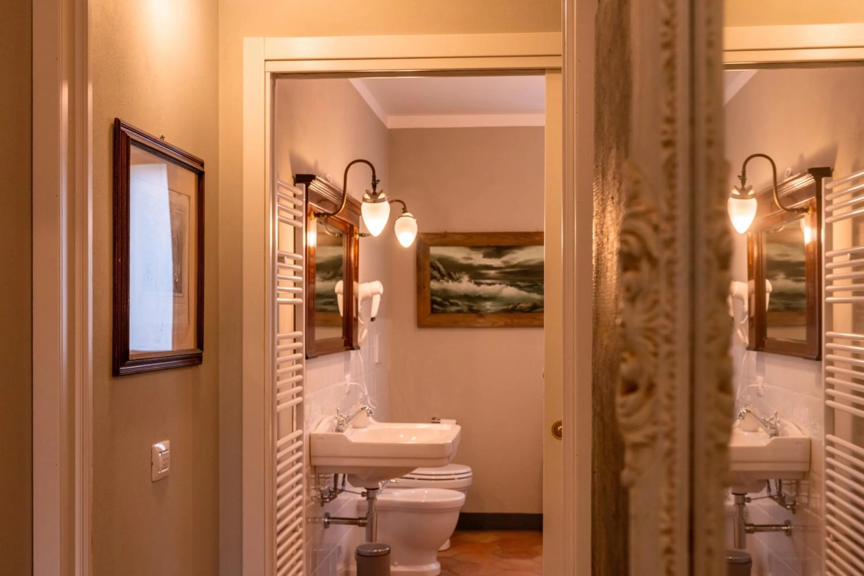 Shower in Villa Bricco dei Cogni