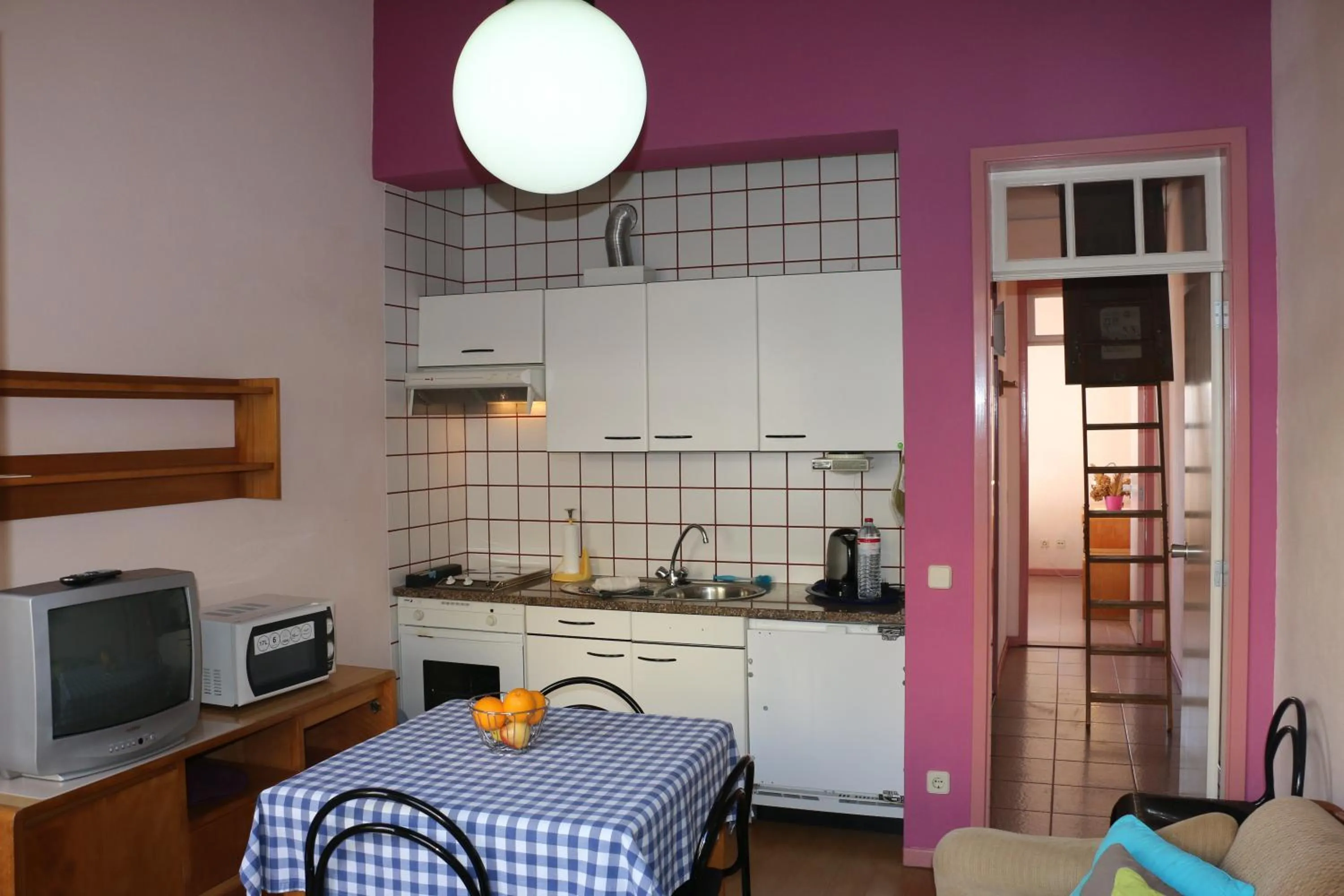 Kitchen or kitchenette in Hospedaria Verdemar