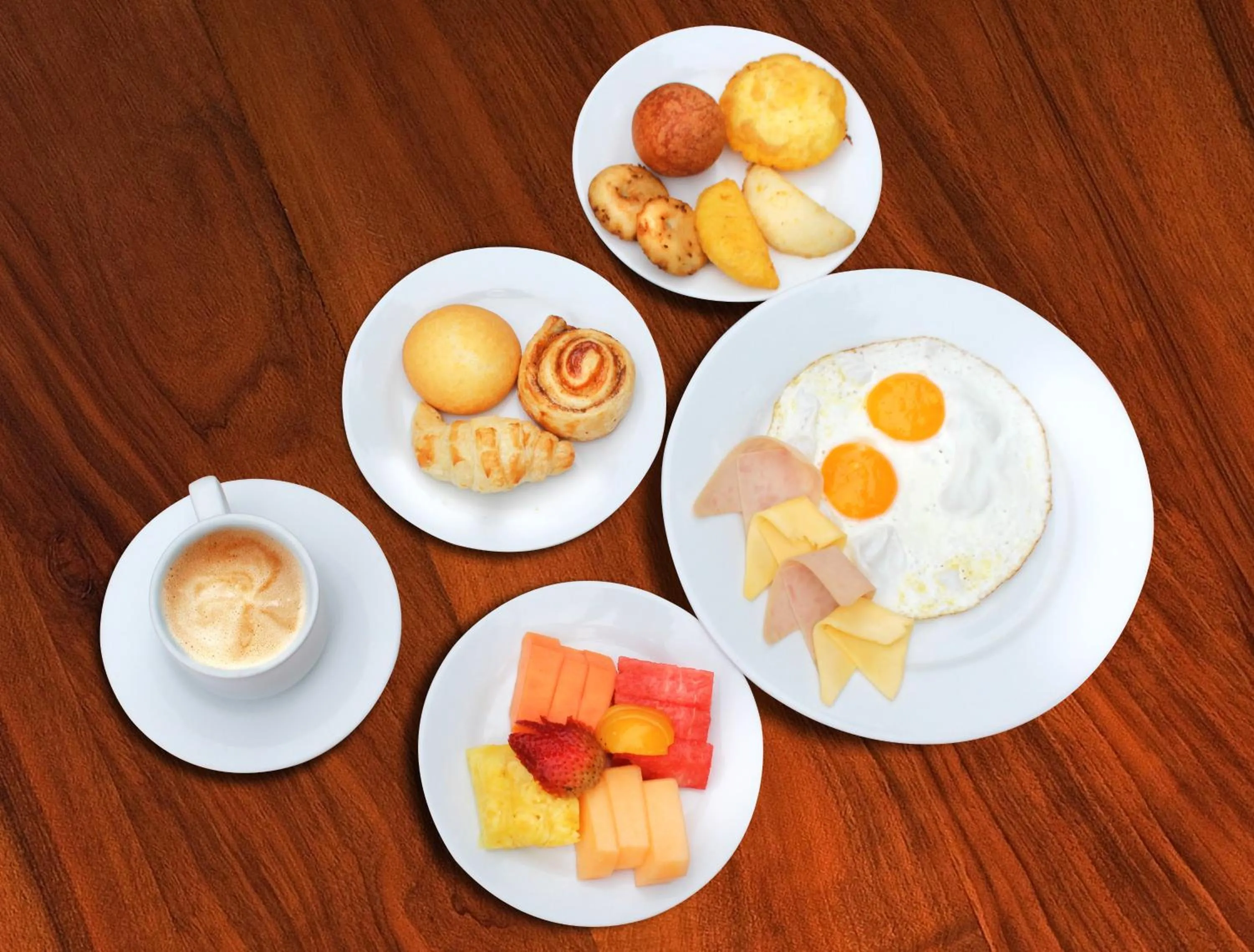 Food close-up in Hotel Barranquilla Plaza