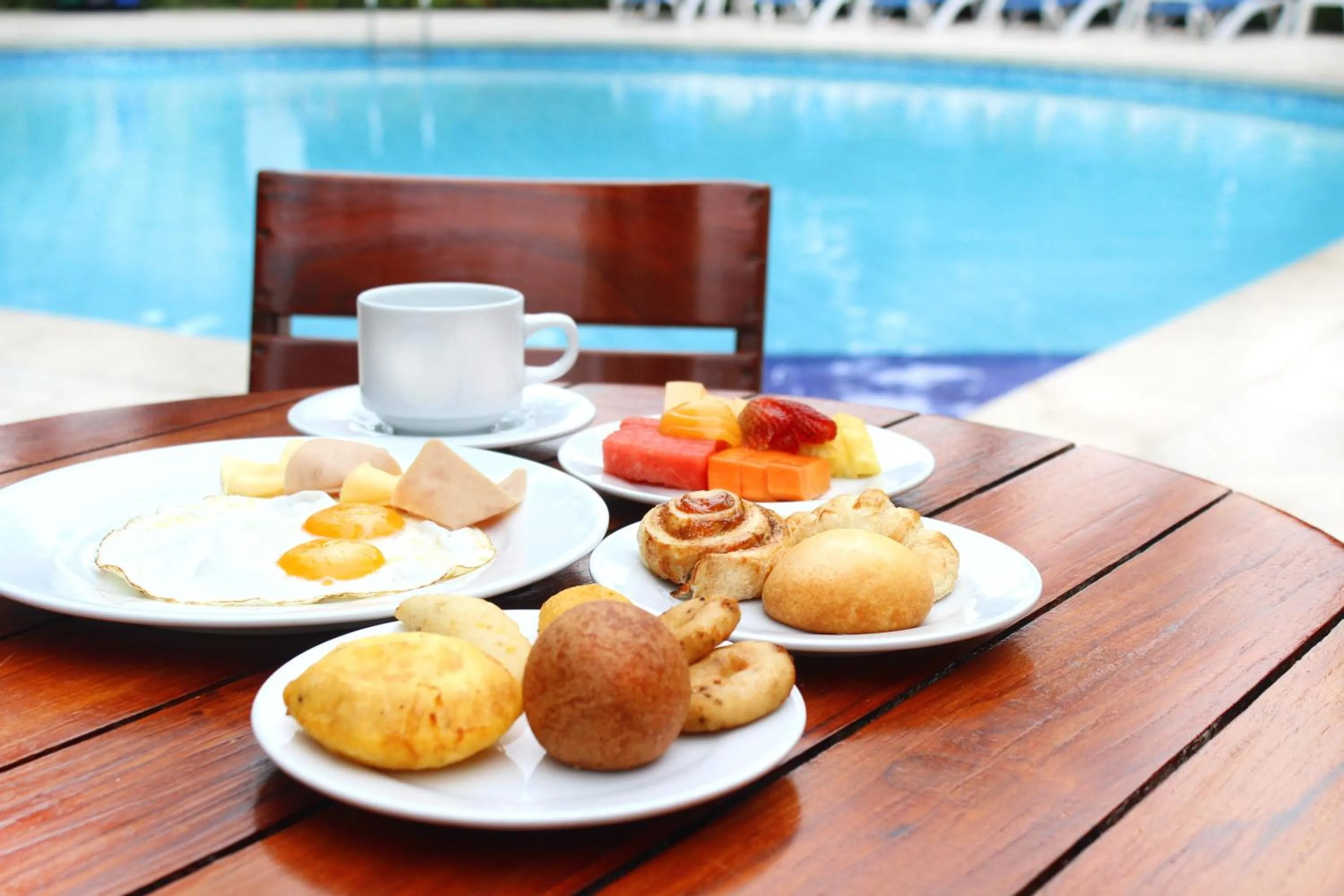 Food close-up in Hotel Barranquilla Plaza