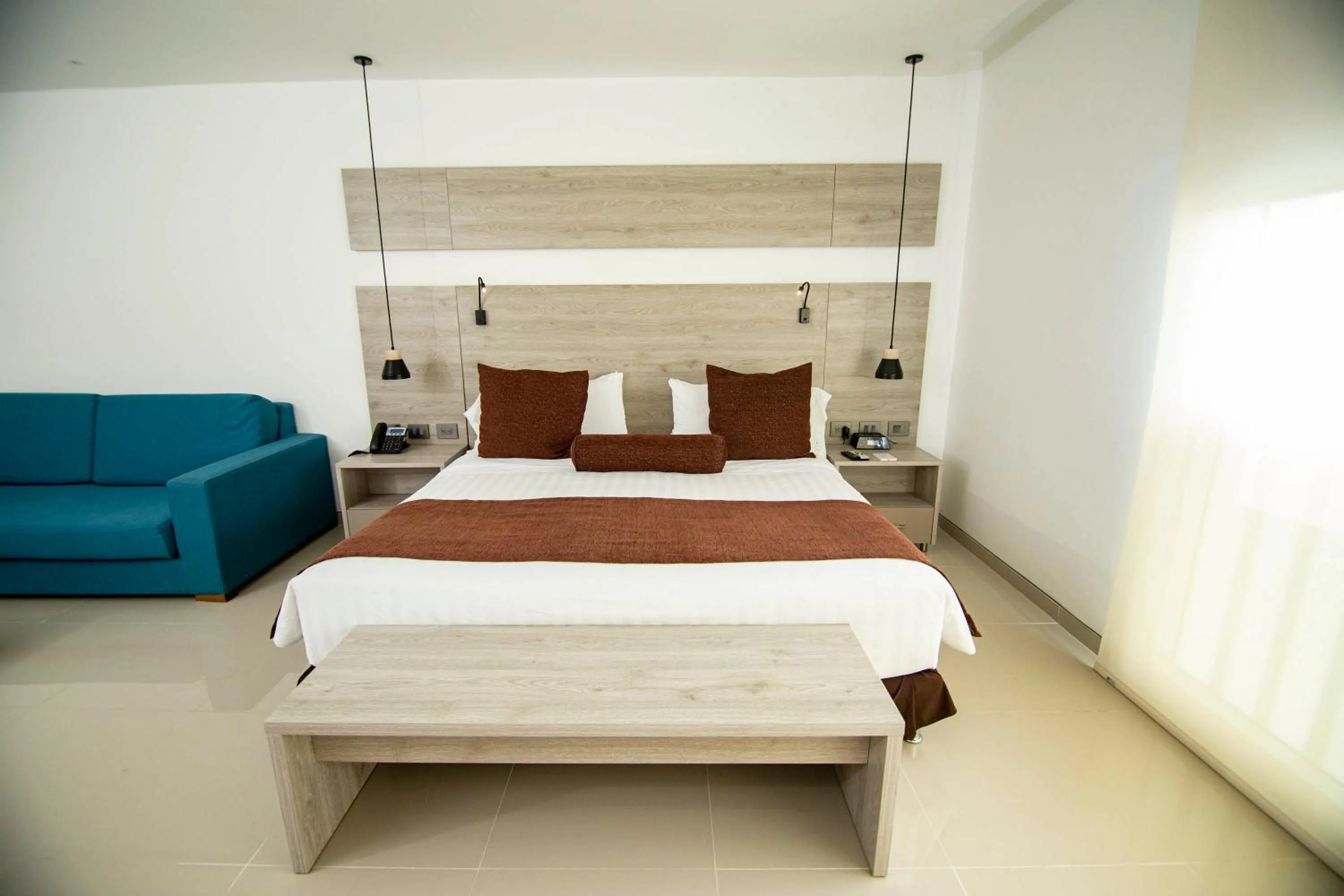 Bed in Hotel Barranquilla Plaza