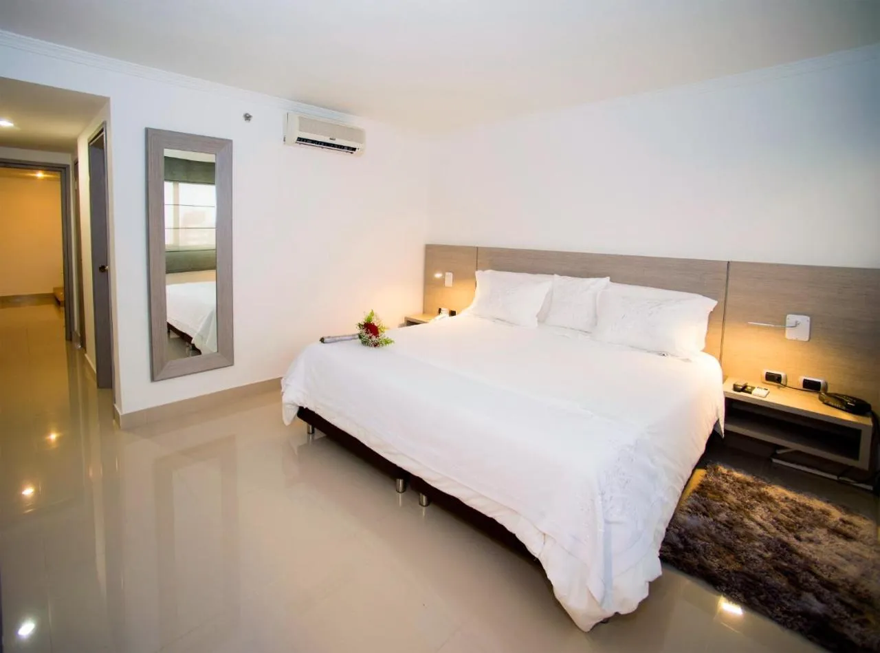 Bed in Hotel Barranquilla Plaza