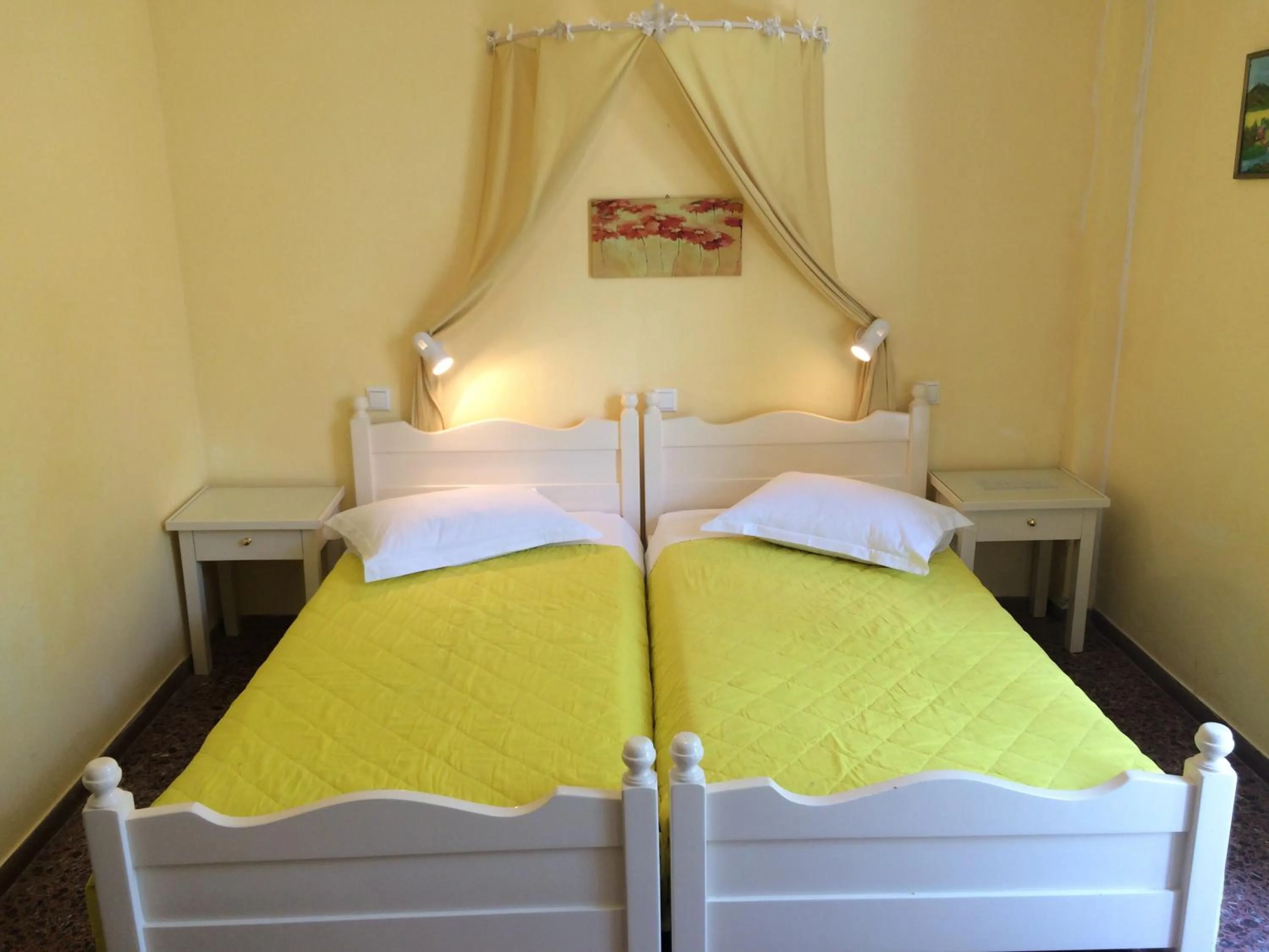 Bed in Hotel Elizabeth