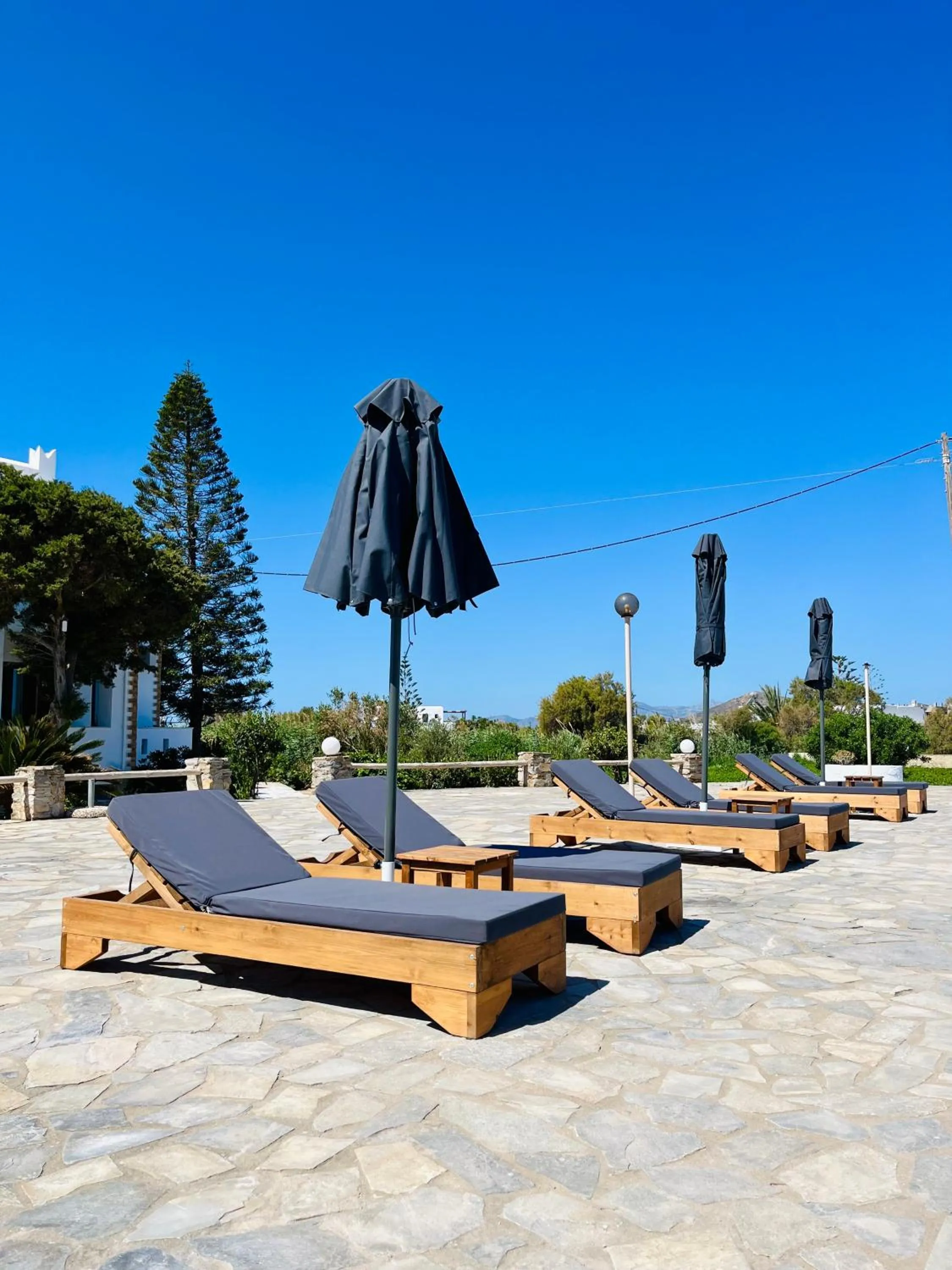 Swimming pool in Fikas Hotel