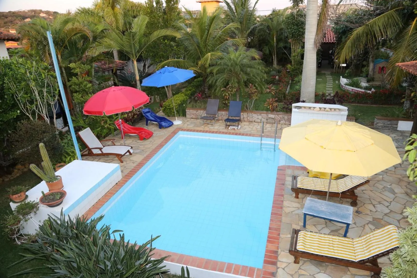 Pool view in Pousada Solar Dos Corais