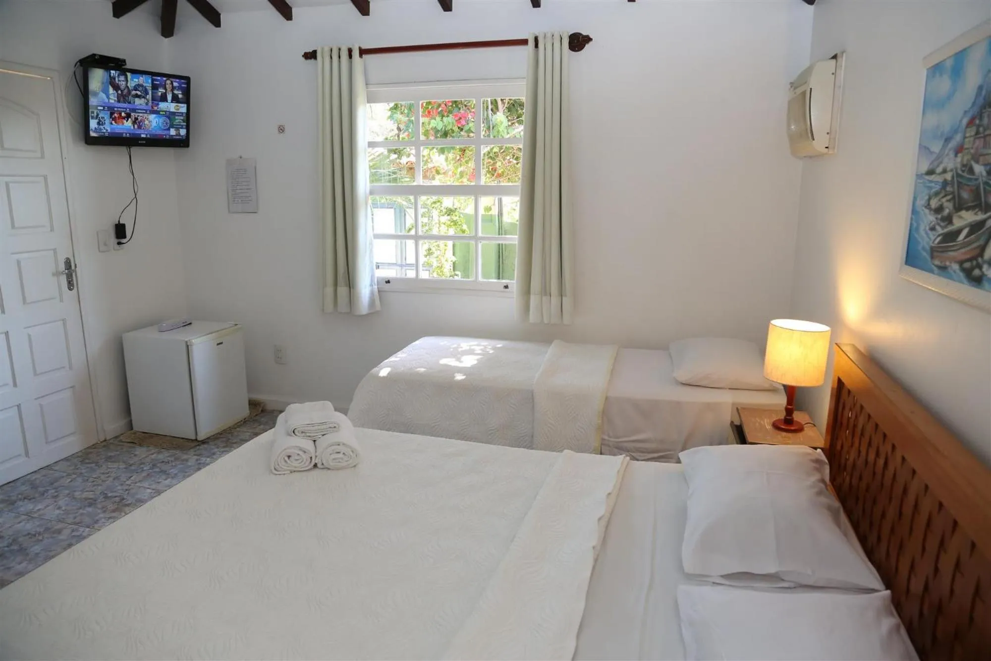 Photo of the whole room, Bed in Pousada Solar Dos Corais