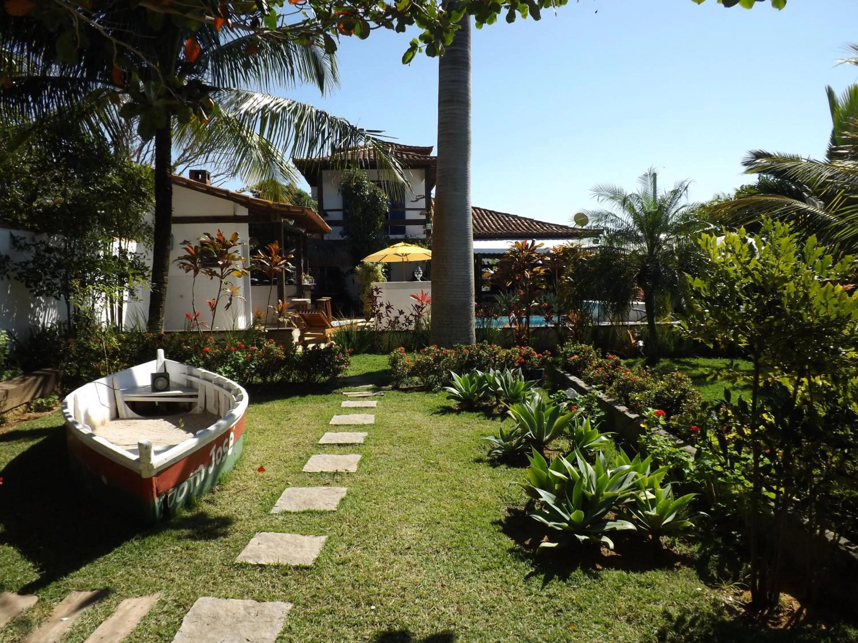 Garden in Pousada Solar Dos Corais