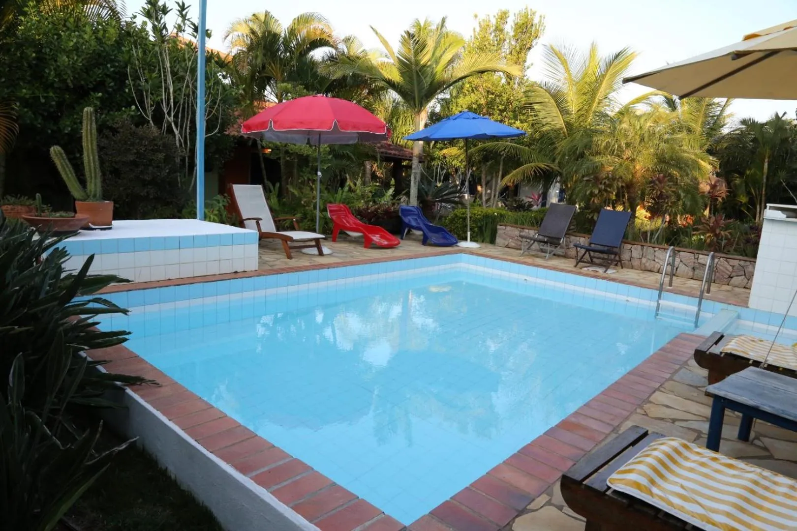 Pool view in Pousada Solar Dos Corais