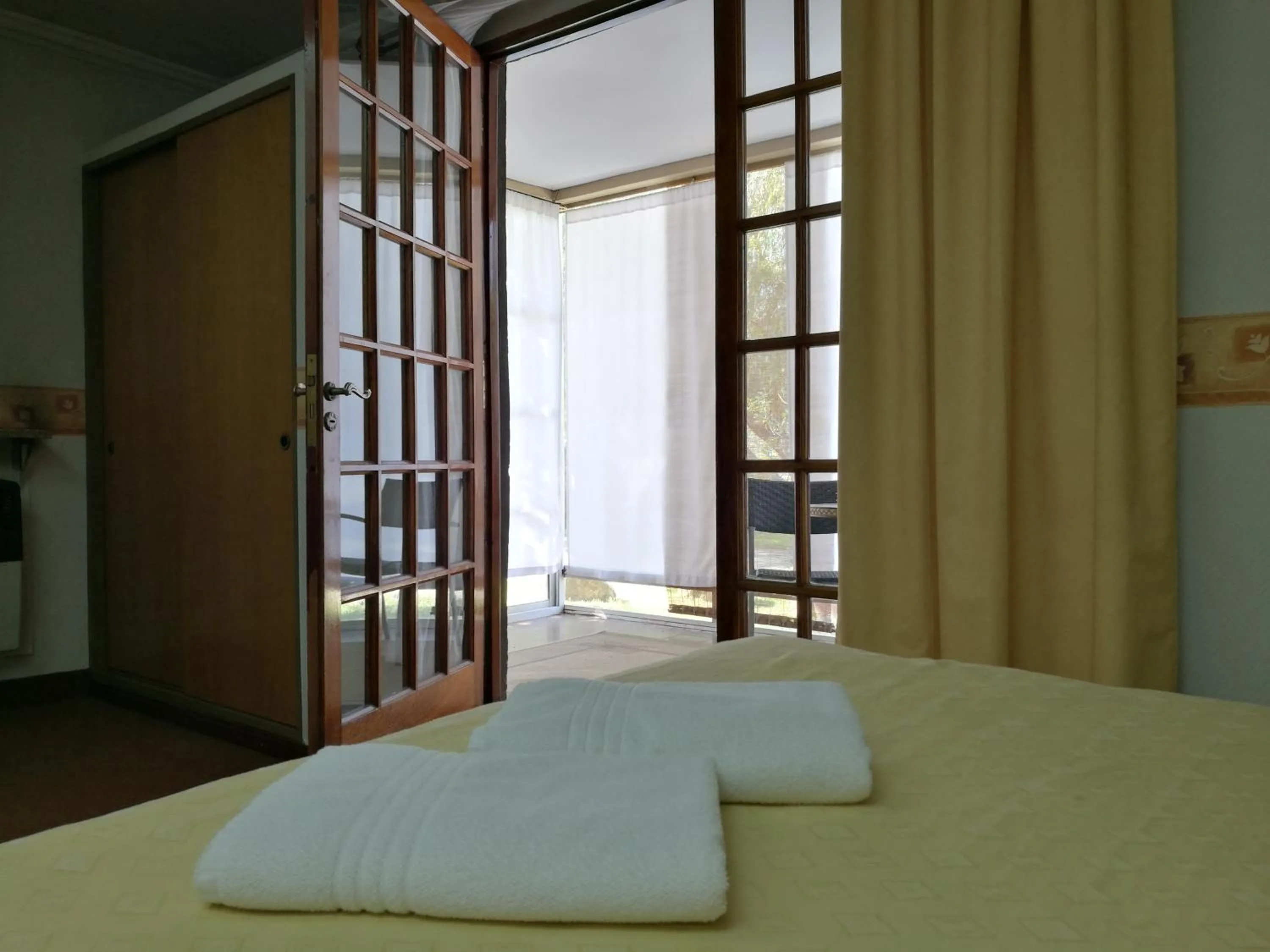 Bed in Hosteria Amparo