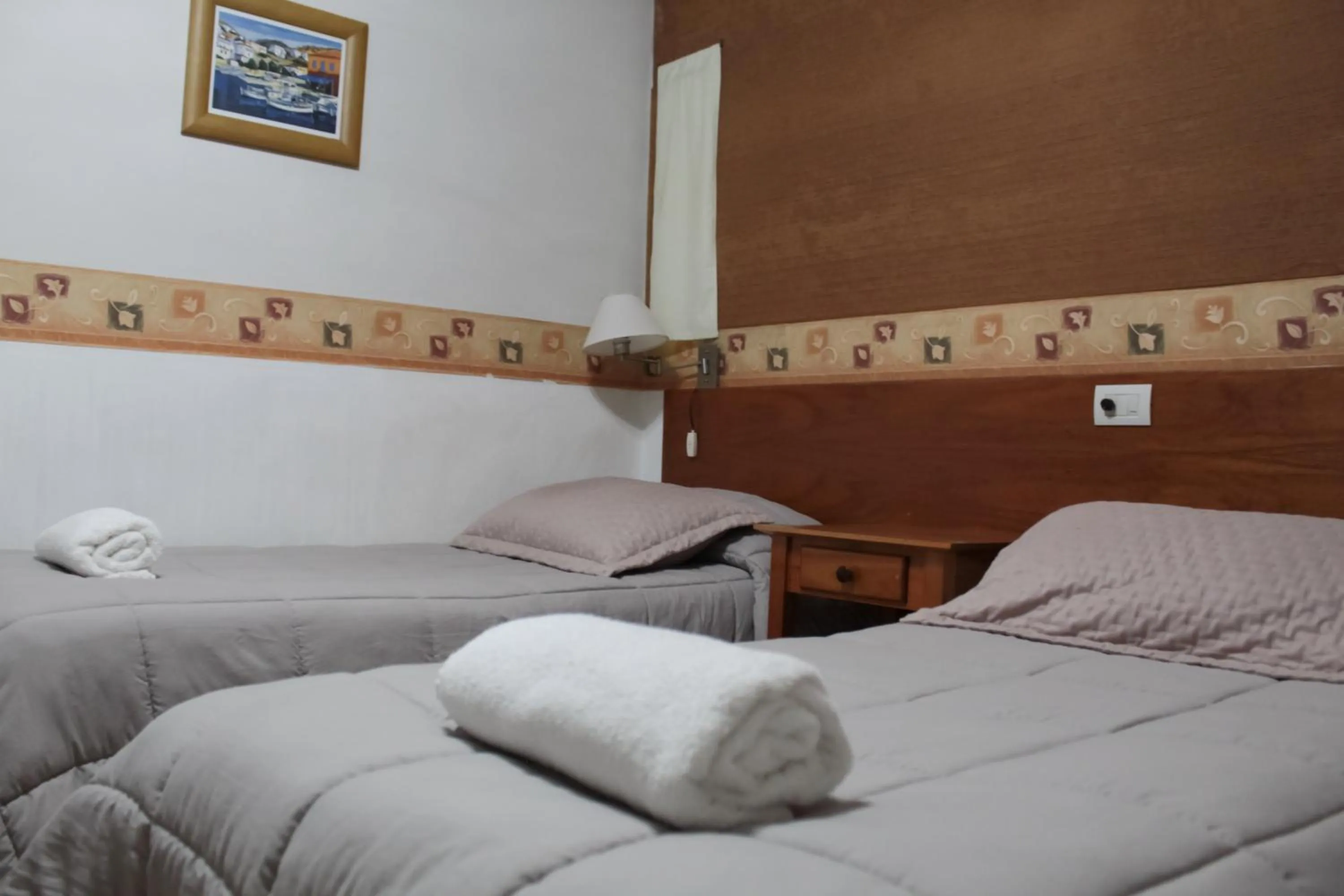 Bed in Hosteria Amparo