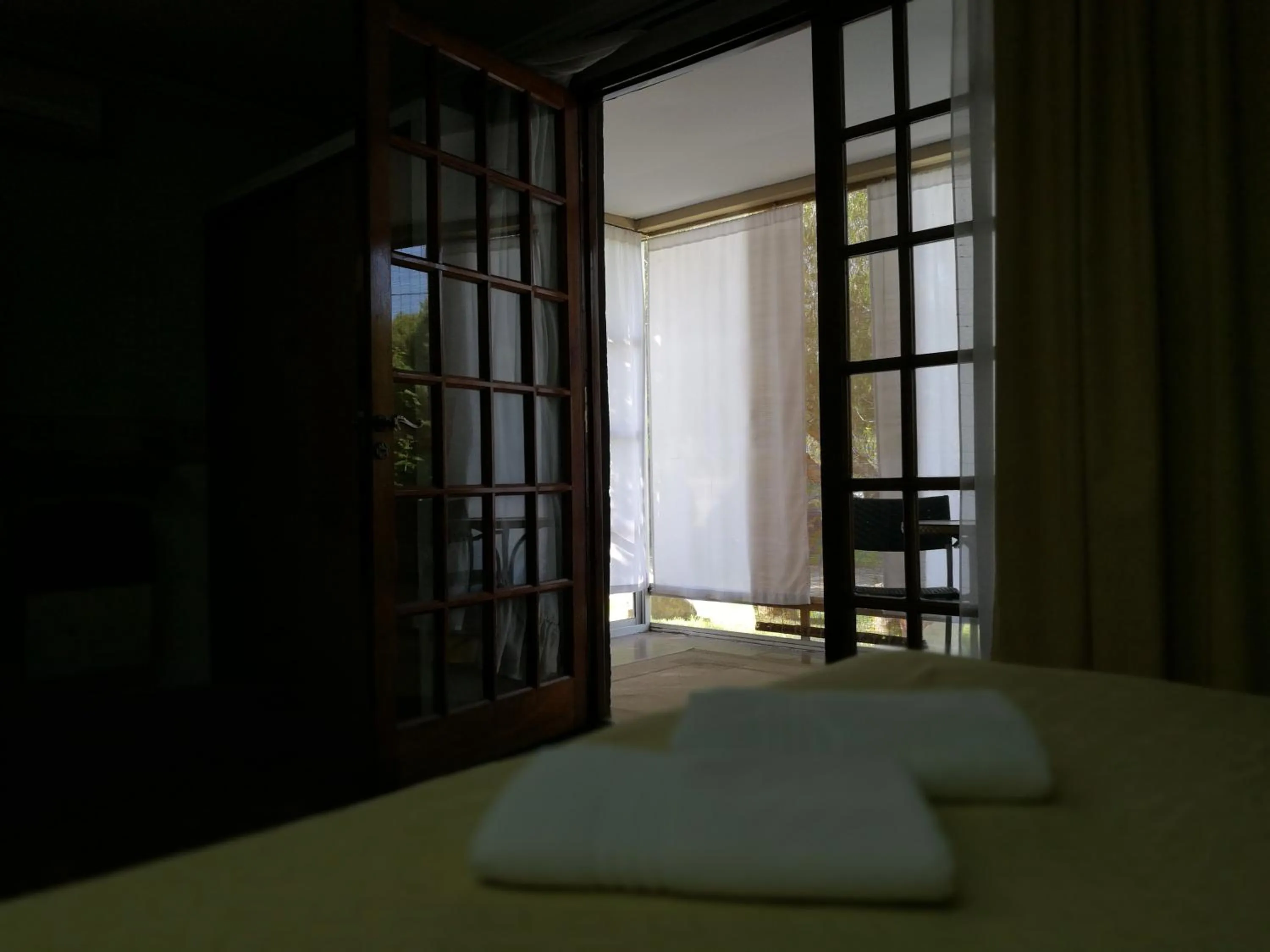 Bed in Hosteria Amparo