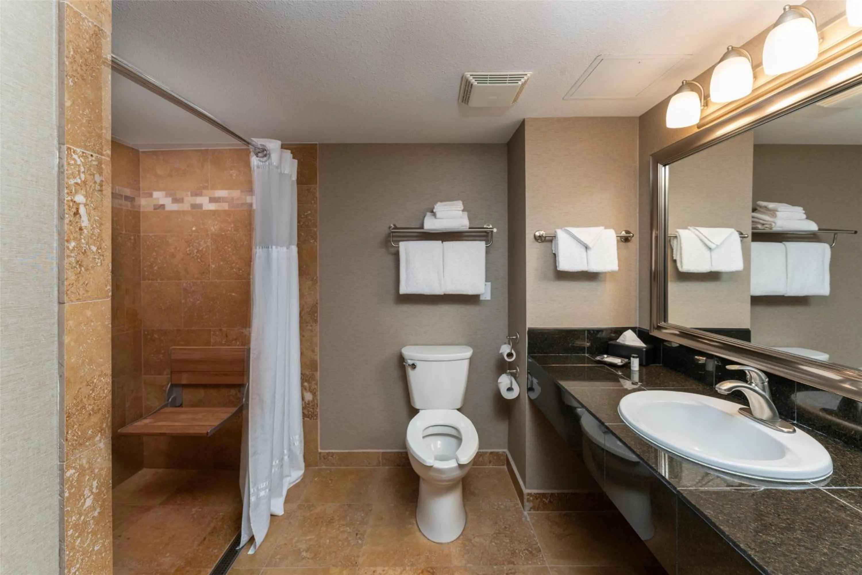 Bathroom in Prestige Radium Hot Springs Resort, WorldHotels Crafted