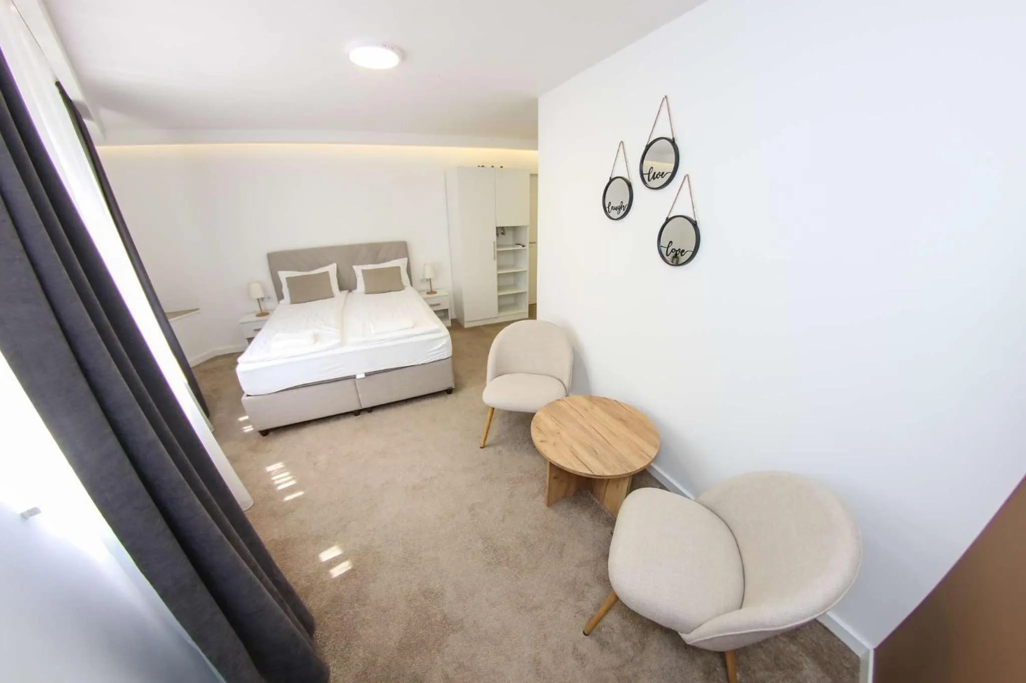 Seating area, Bed in Guest House LIKE