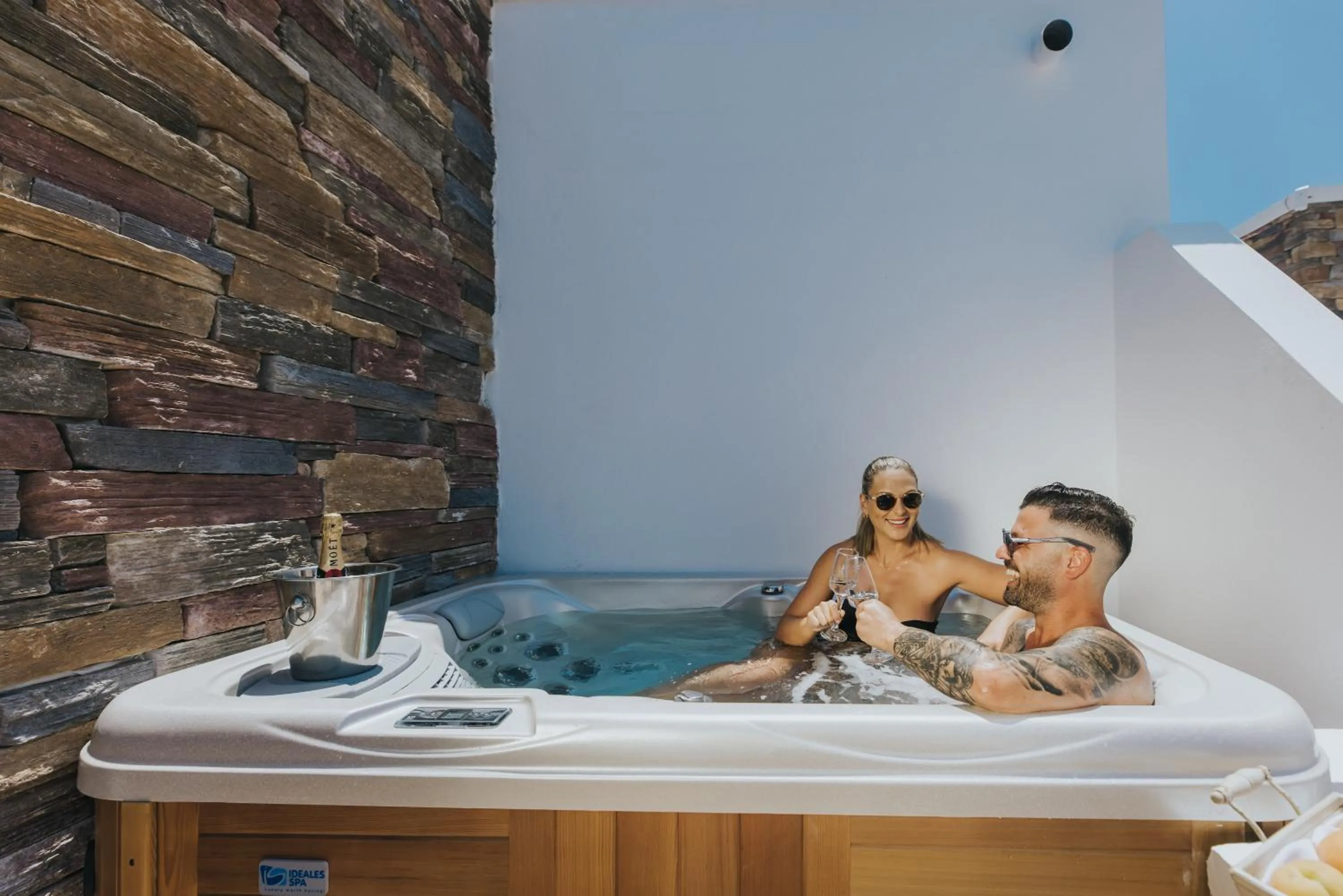 People in Aegean Palace