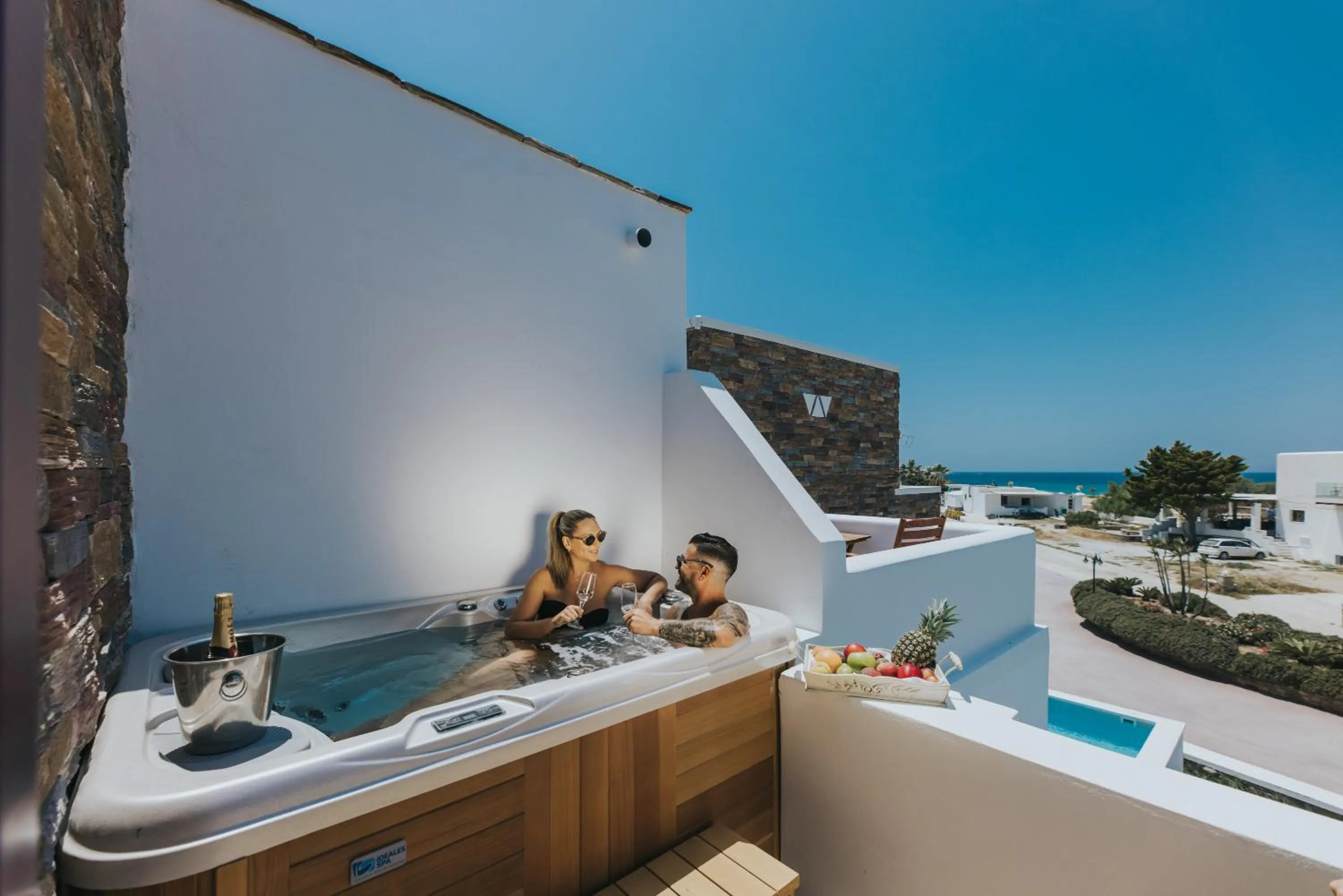 Executive Suite with Private Jacuzzi in Aegean Palace