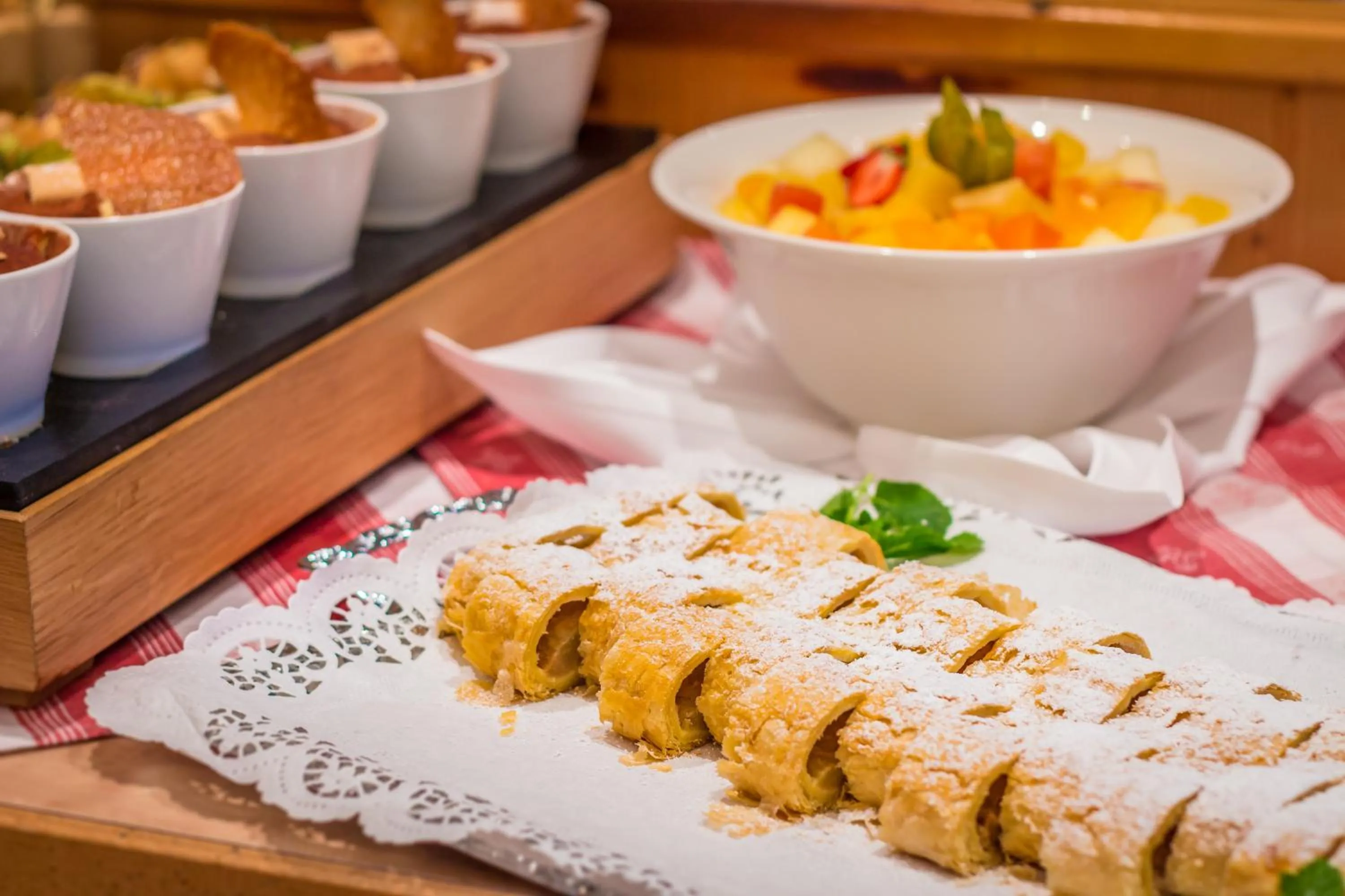 Food close-up in Hotel Sonnhof