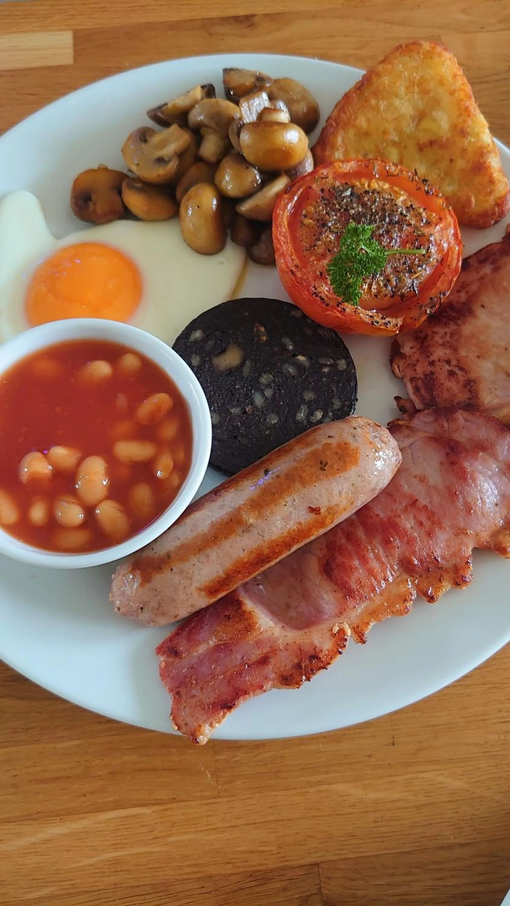Food close-up in The Old Dairy B&B