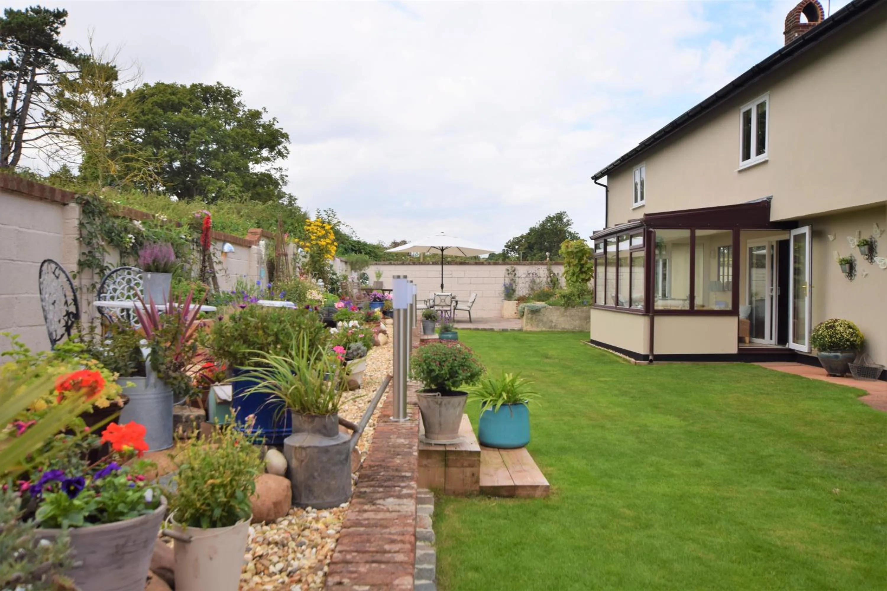 Patio in The Old Dairy B&B