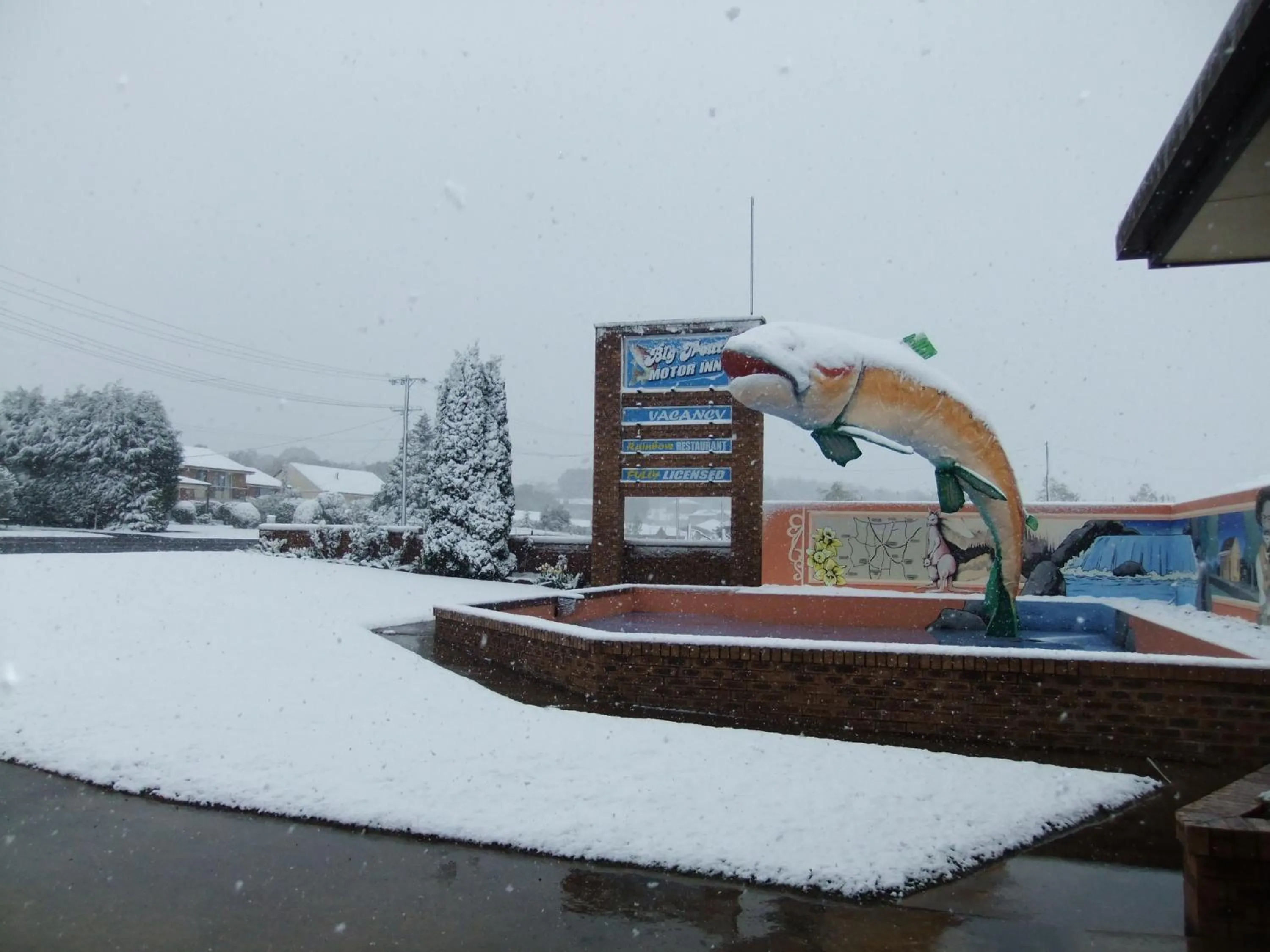 Property building in Big Trout Motel