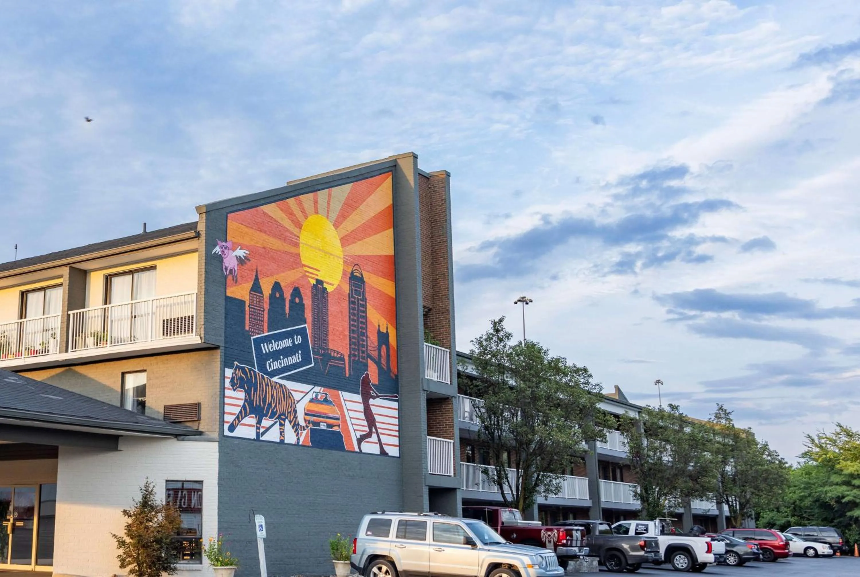 Property building in Days Inn by Wyndham Cincinnati East