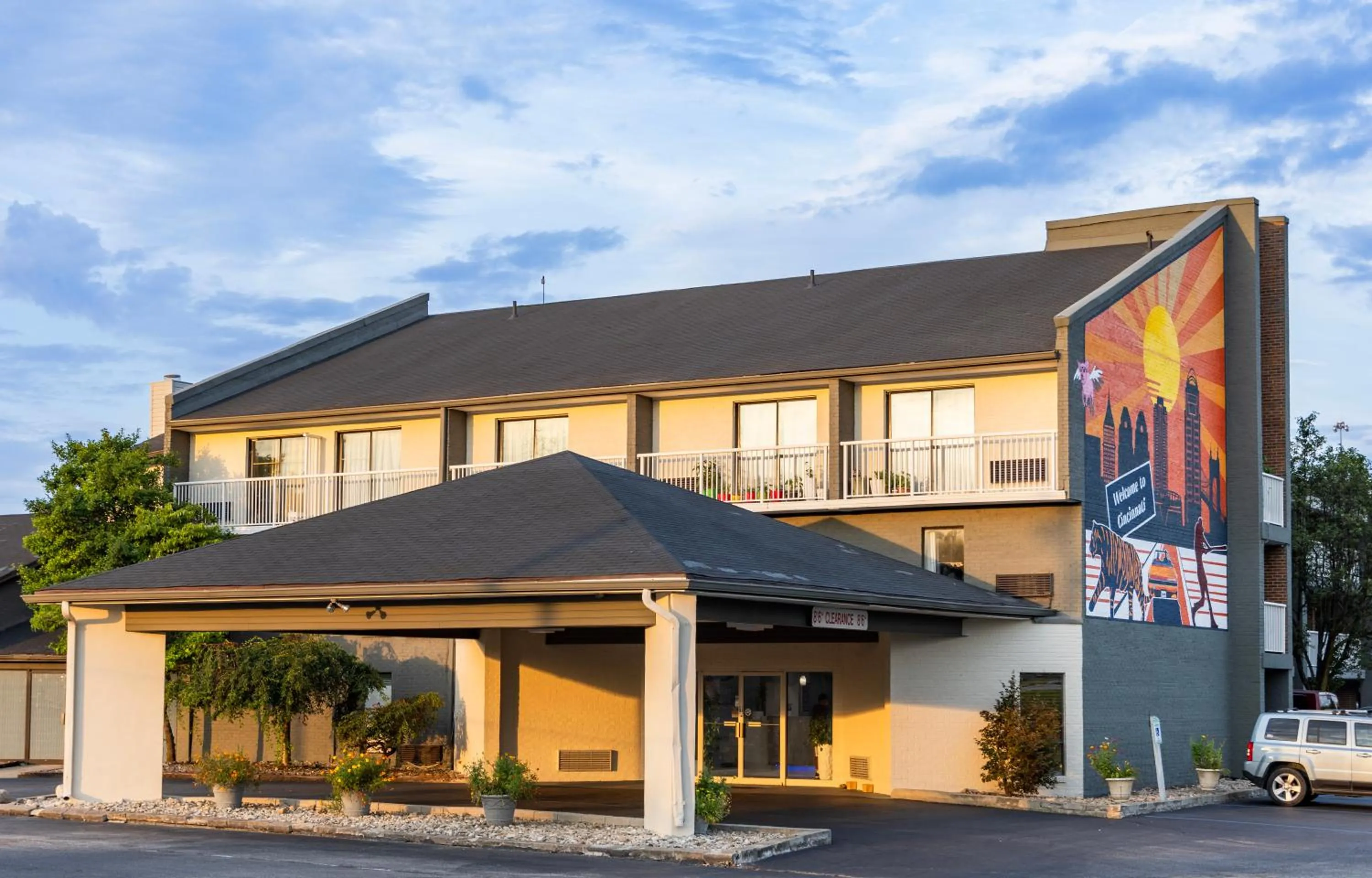 Property building in Days Inn by Wyndham Cincinnati East