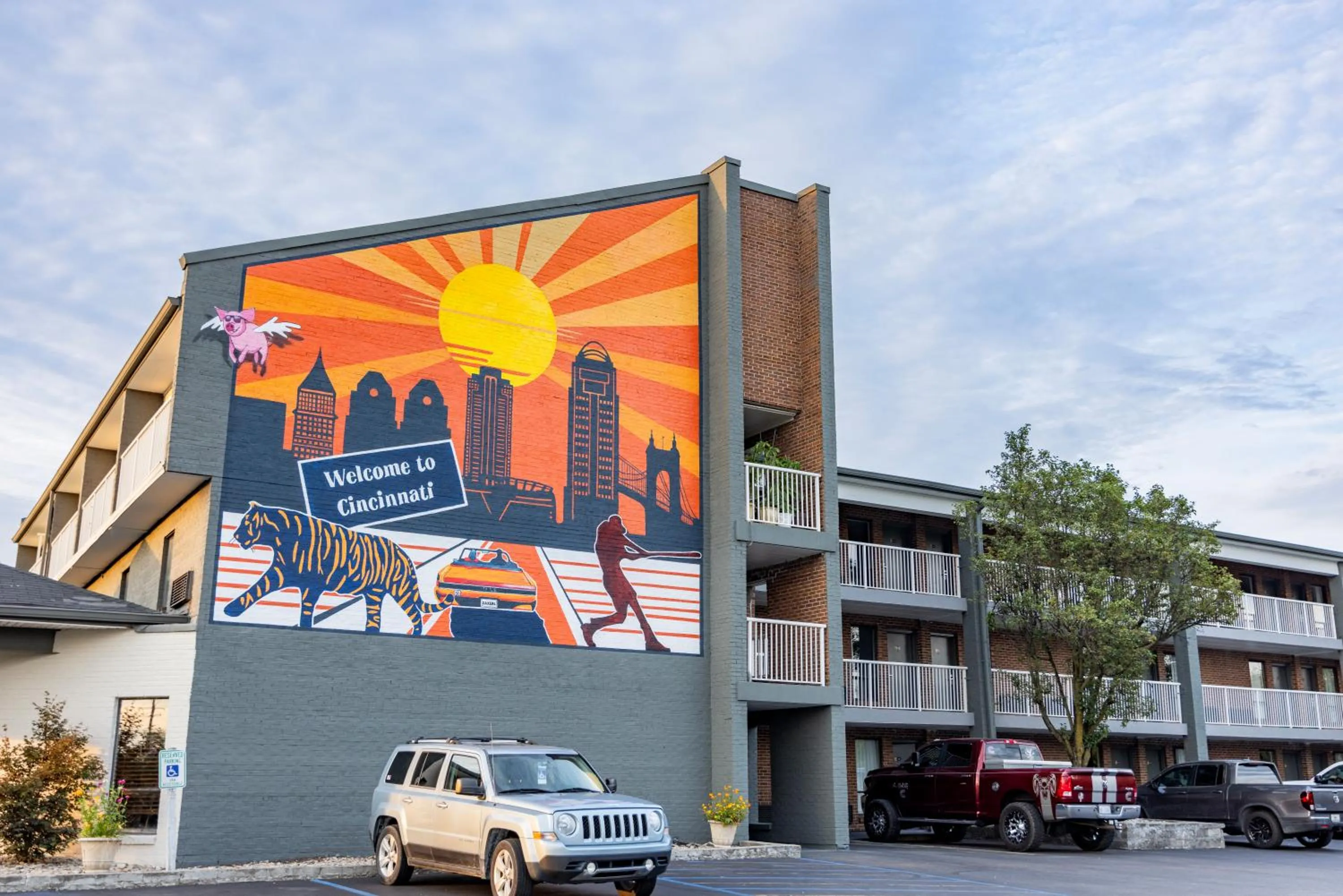 Property building in Days Inn by Wyndham Cincinnati East