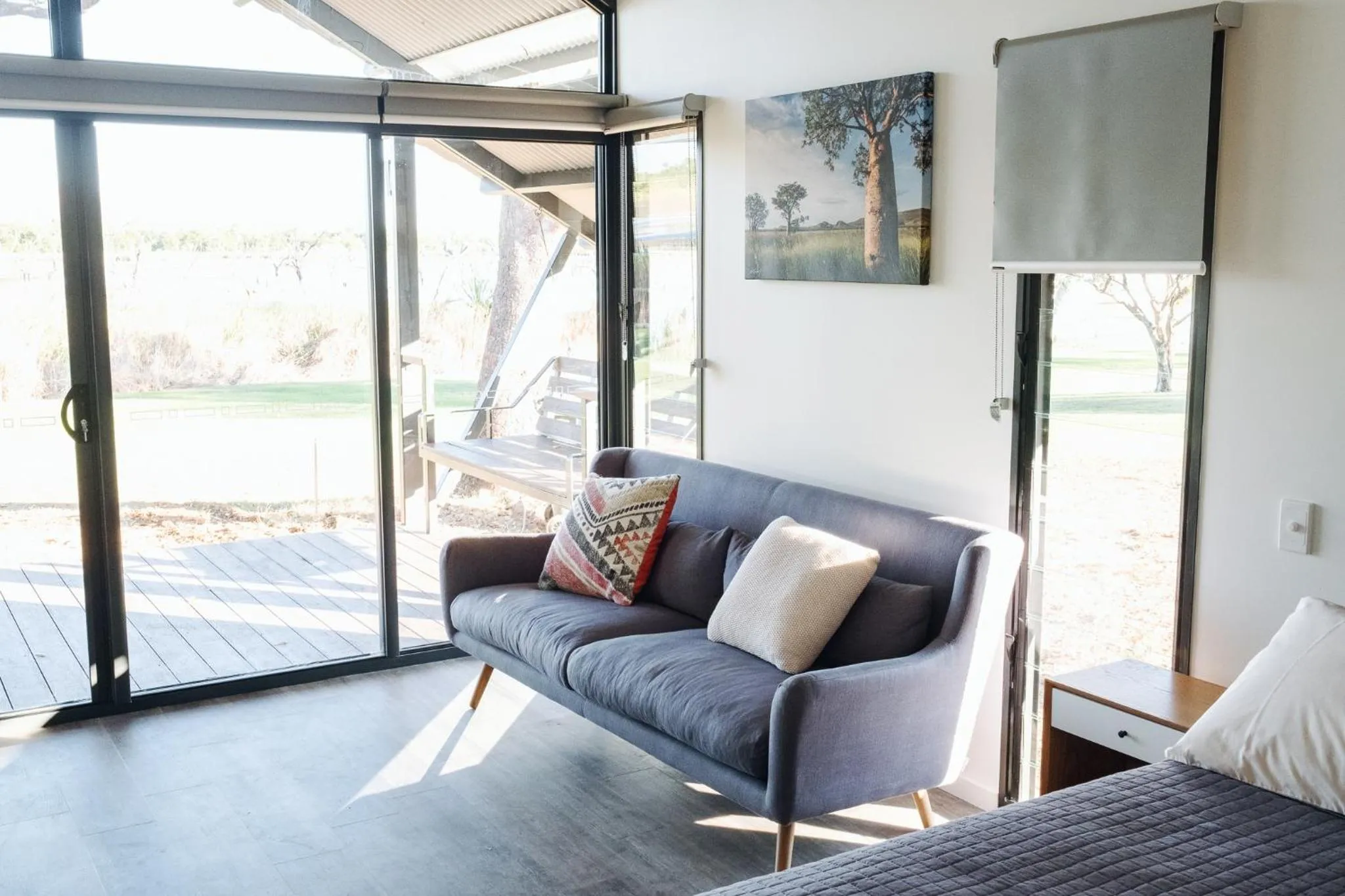 Living room in Kimberleyland Waterfront Holiday Park