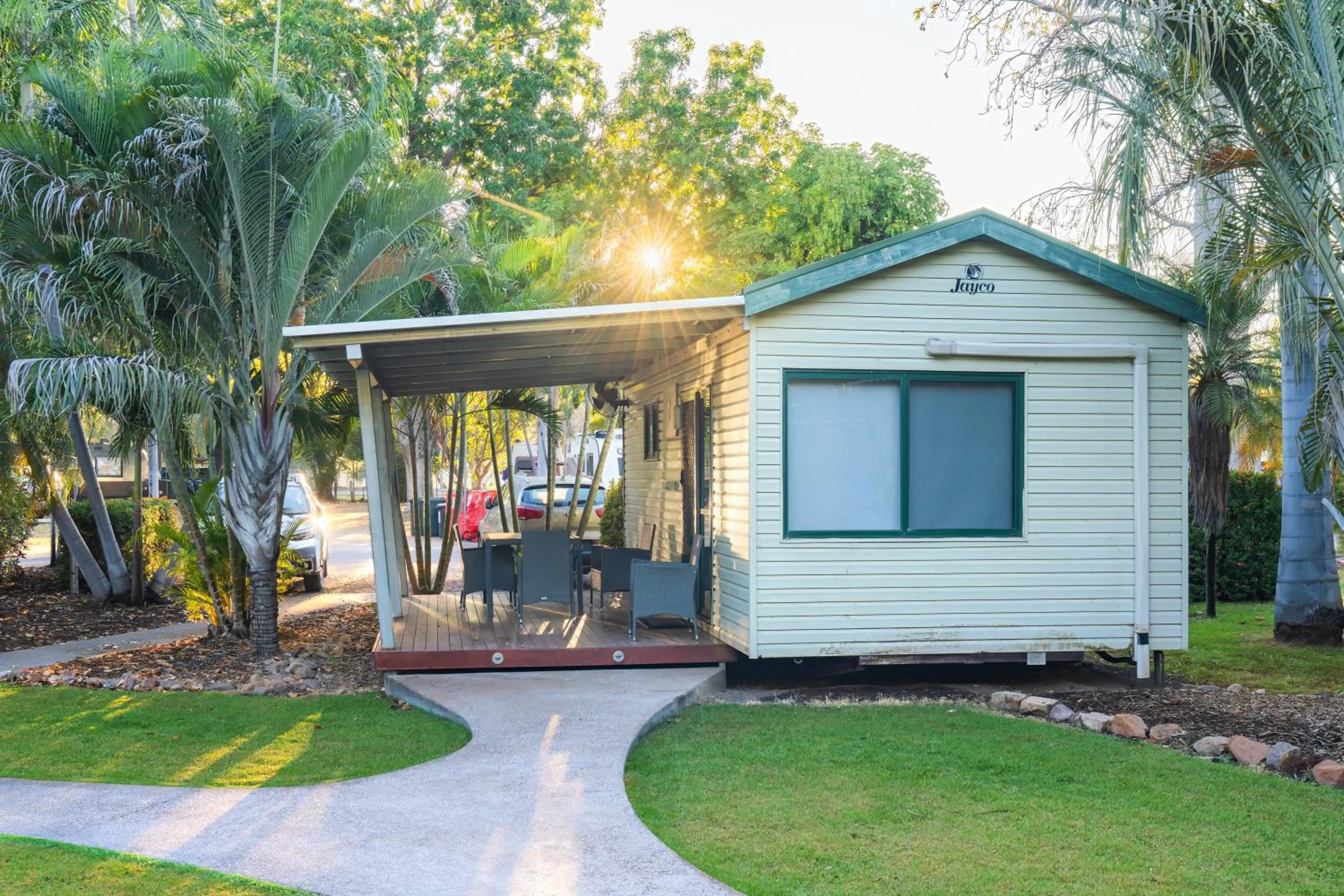 Property building in Kimberleyland Waterfront Holiday Park