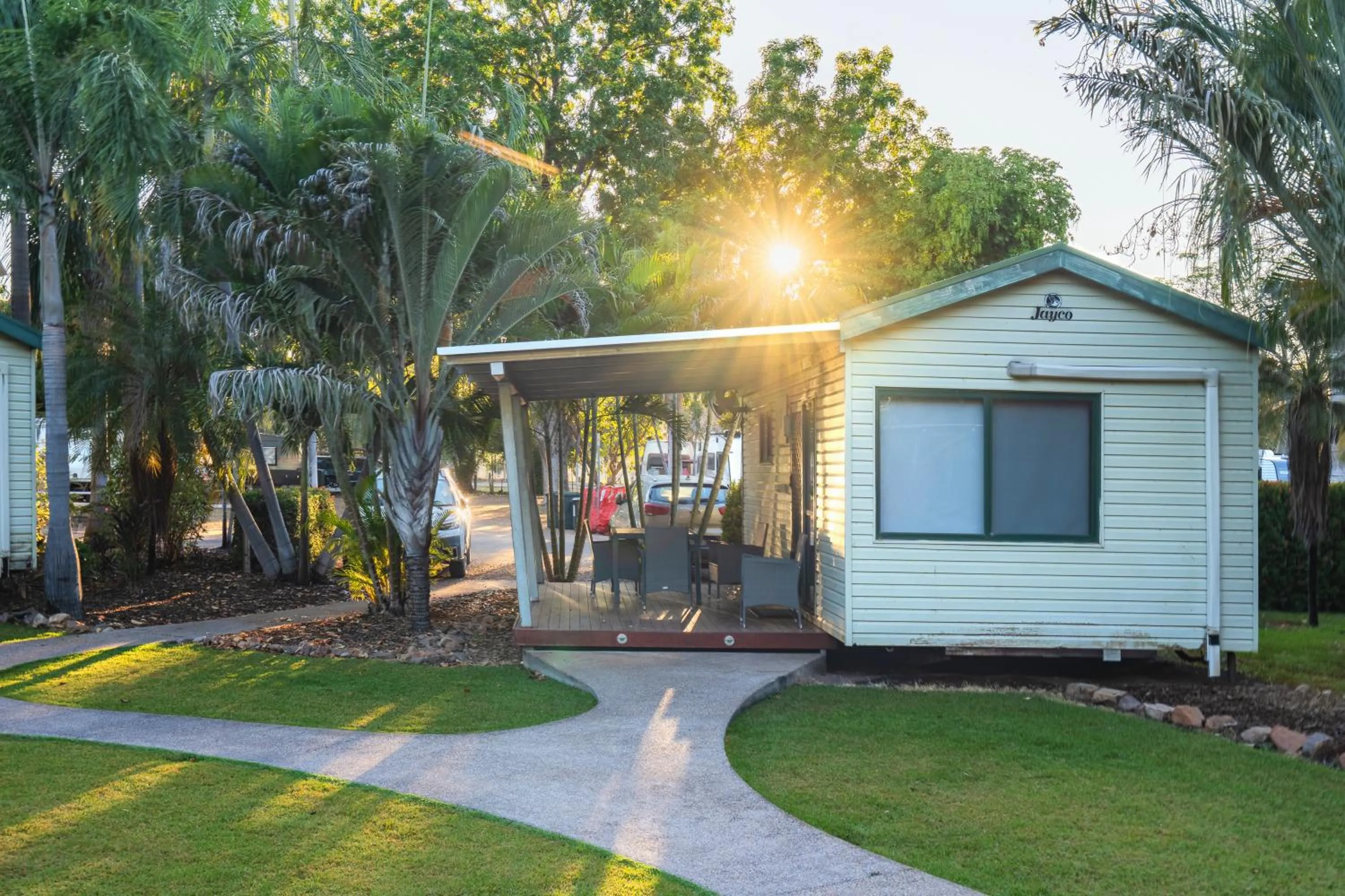 Property building in Kimberleyland Waterfront Holiday Park