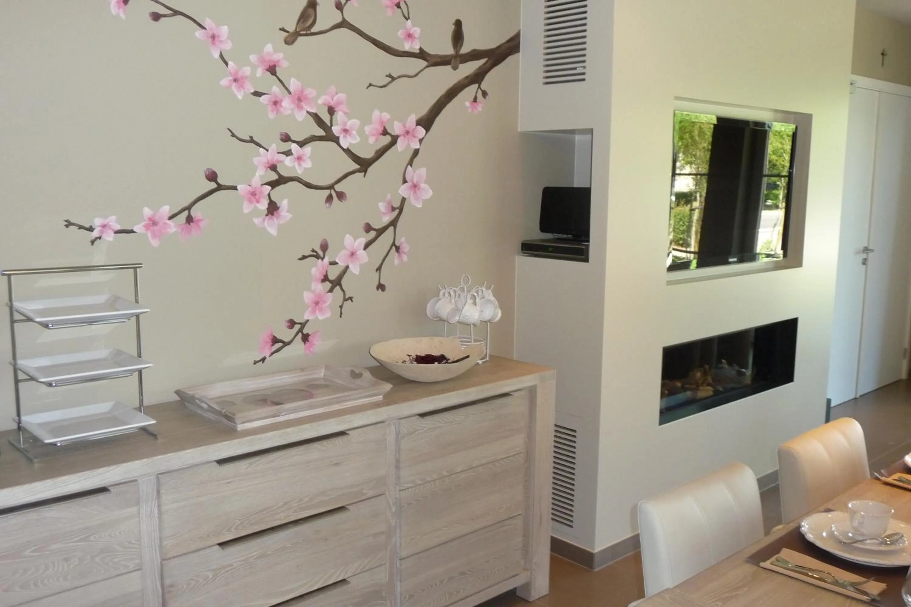 Decorative detail in B&B Riche Terre