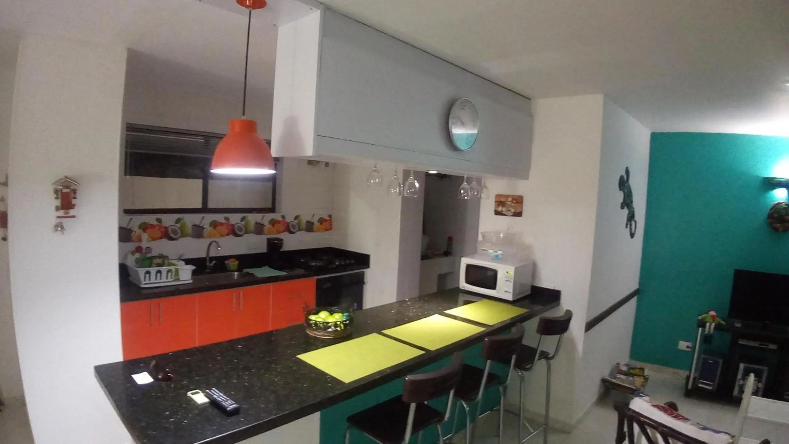 Kitchen or kitchenette in Condominio Girardot Resort