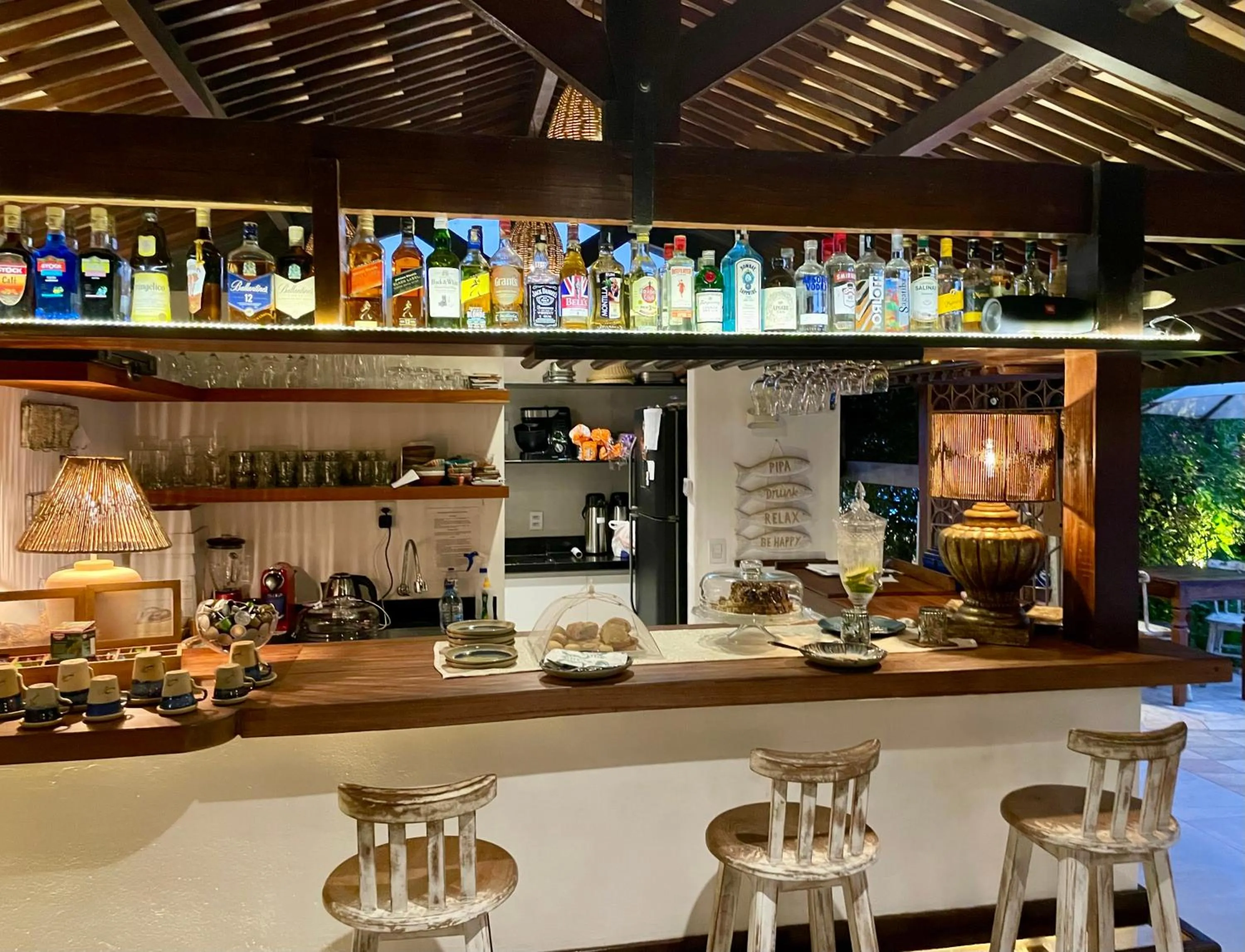 Lounge or bar in Pousada Tartaruga Boutique Hotel