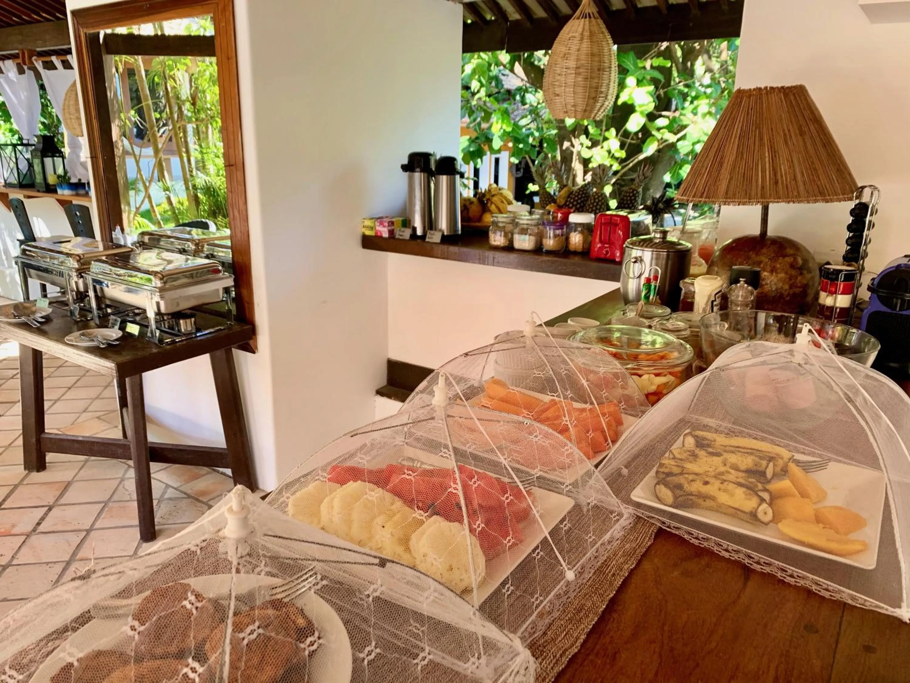 Breakfast in Pousada Tartaruga Boutique Hotel