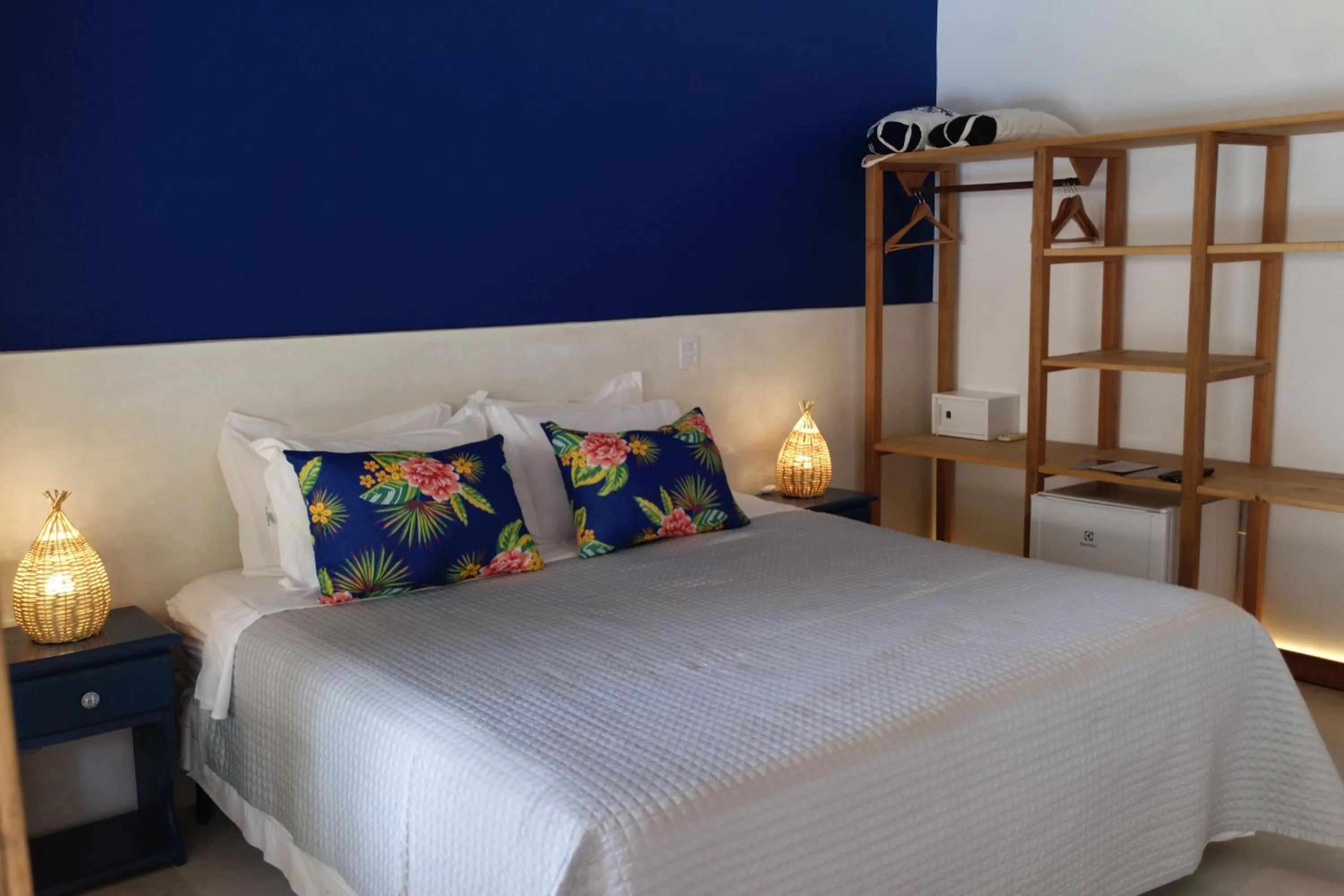 Bed in Pousada Tartaruga Boutique Hotel