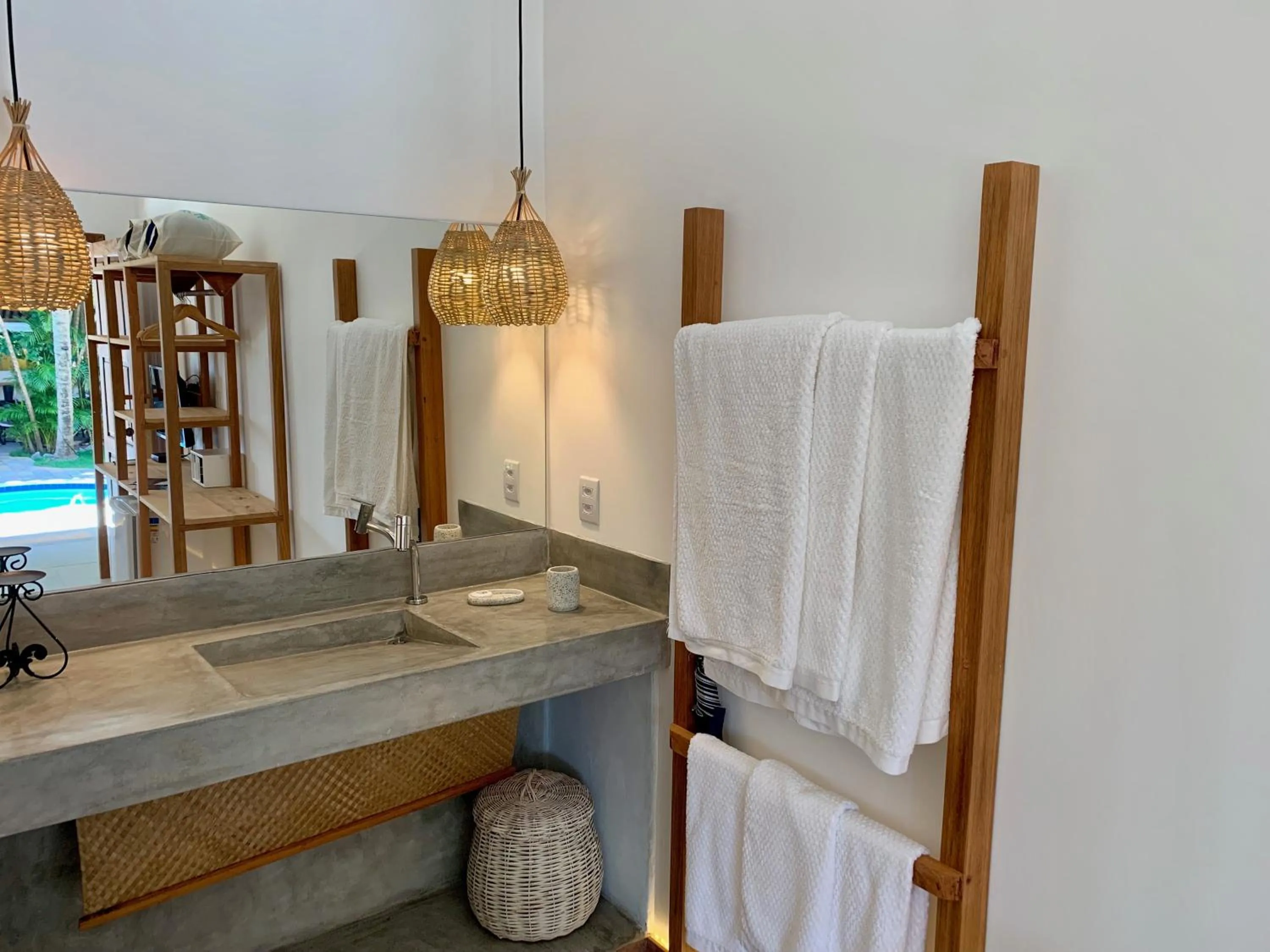 Bathroom in Pousada Tartaruga Boutique Hotel