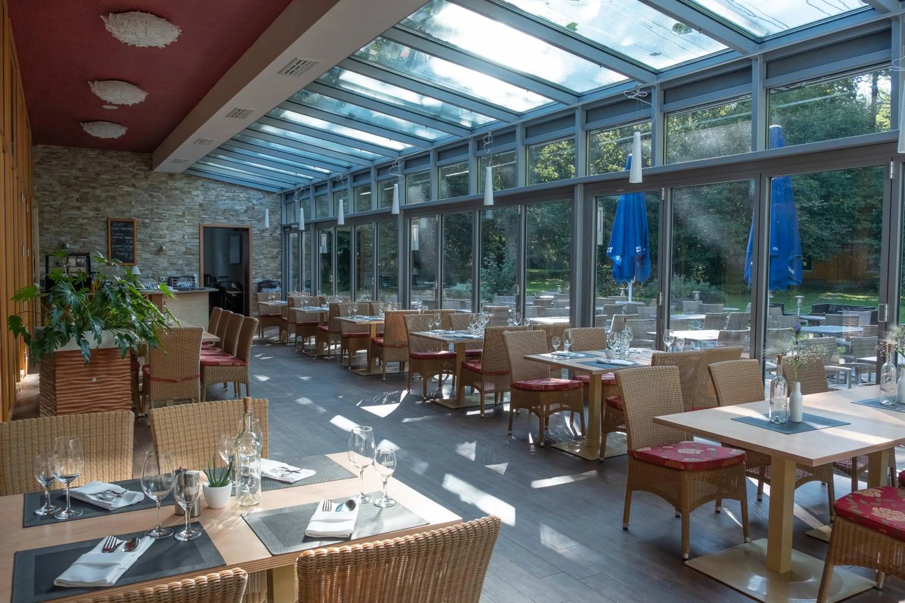 Restaurant/places to eat in Bergers Airporthotel Memmingen