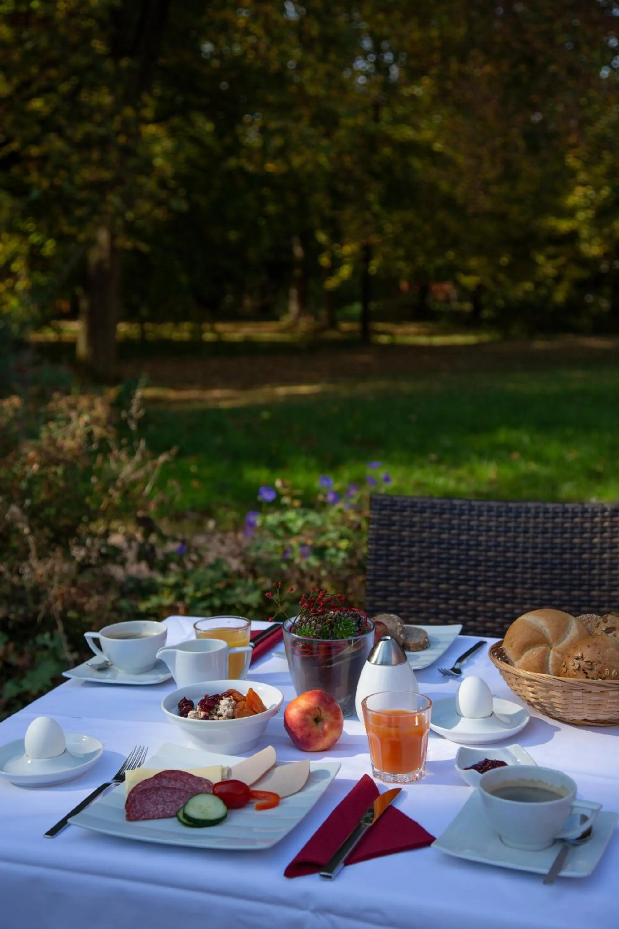 Food and drinks in Bergers Airporthotel Memmingen