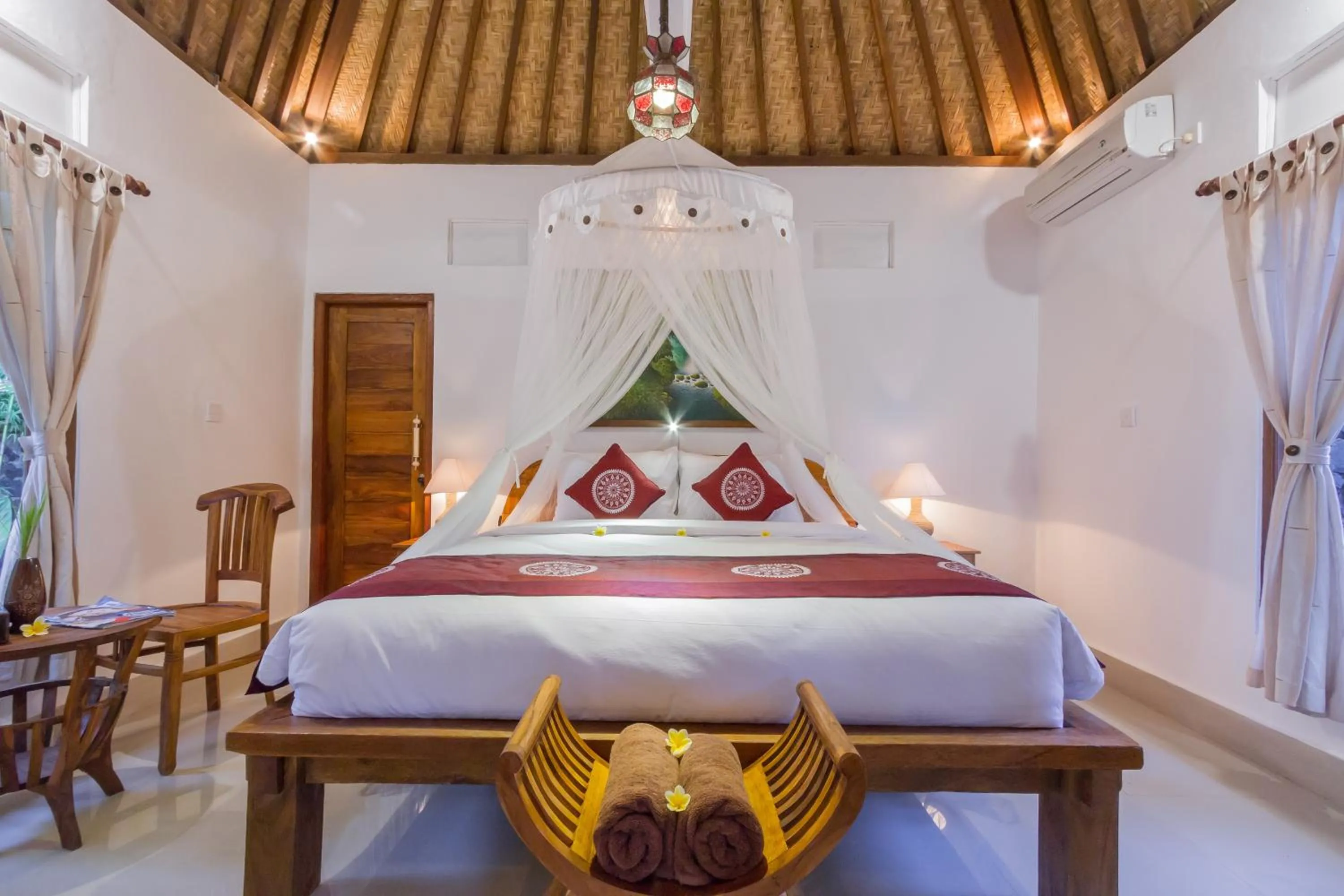 Bed in Jero Sebali Villa by Travellink Bali