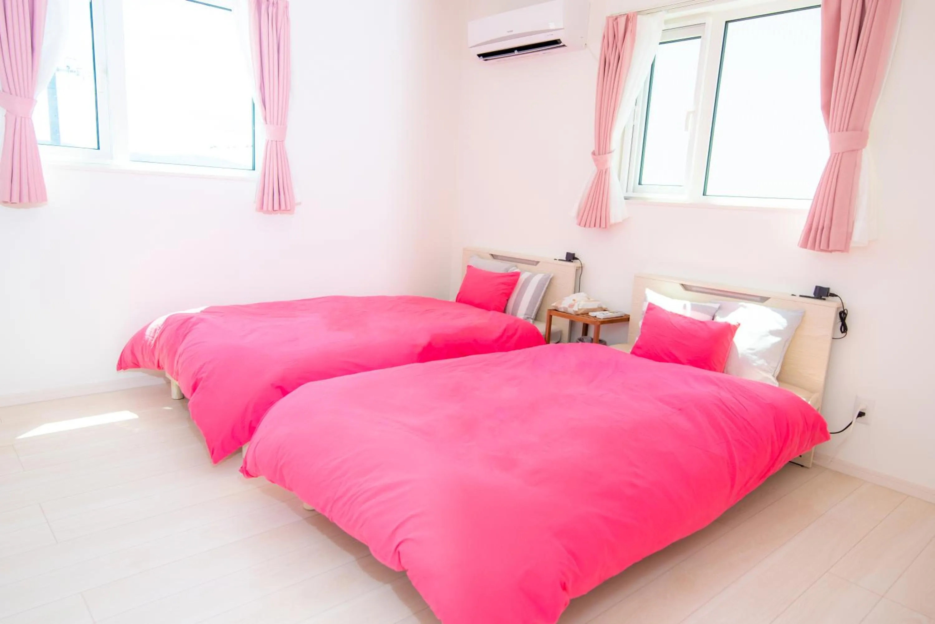 Bed in Kourijima L'hotels