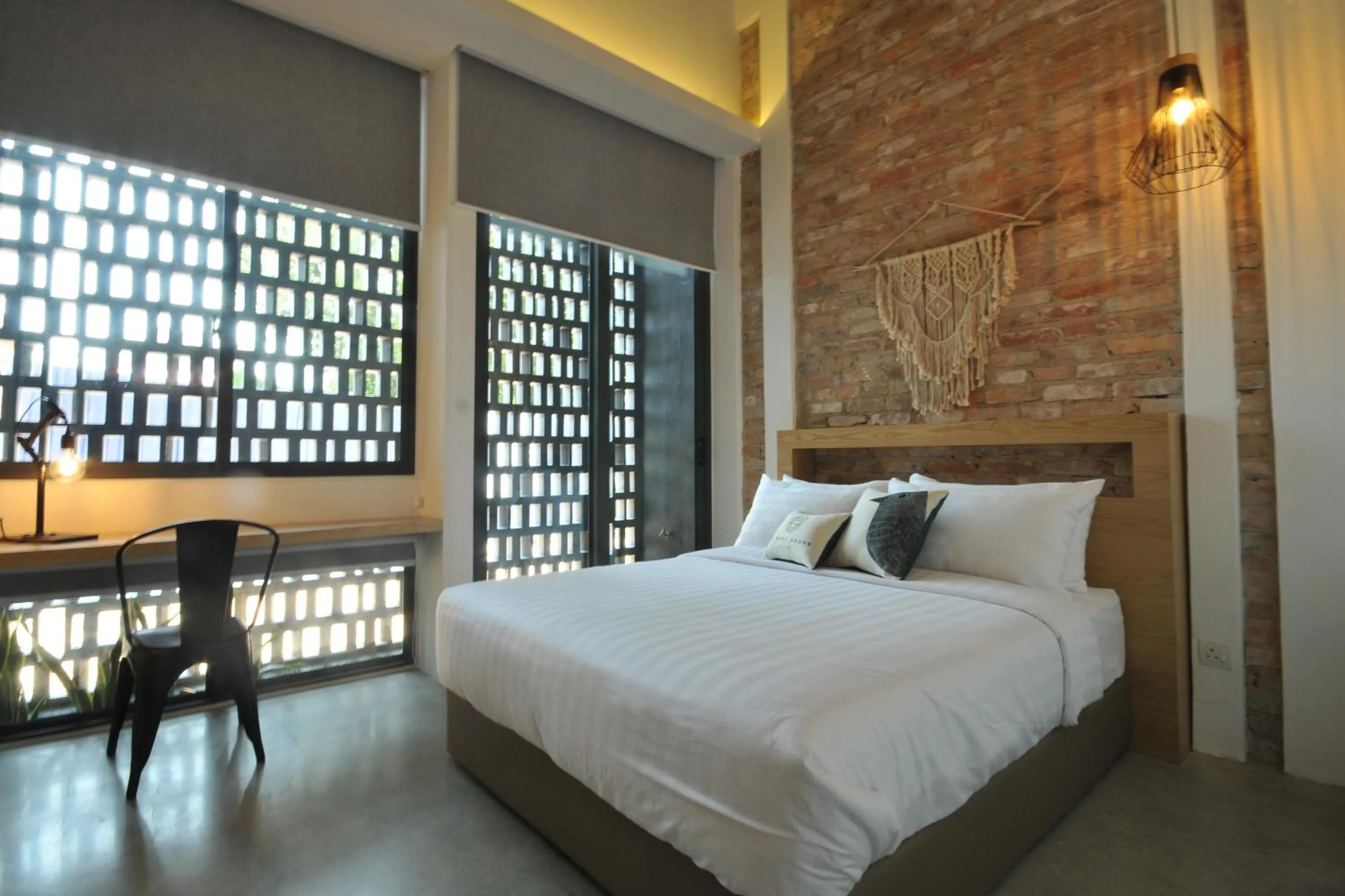 Bedroom, Bed in The Nest House