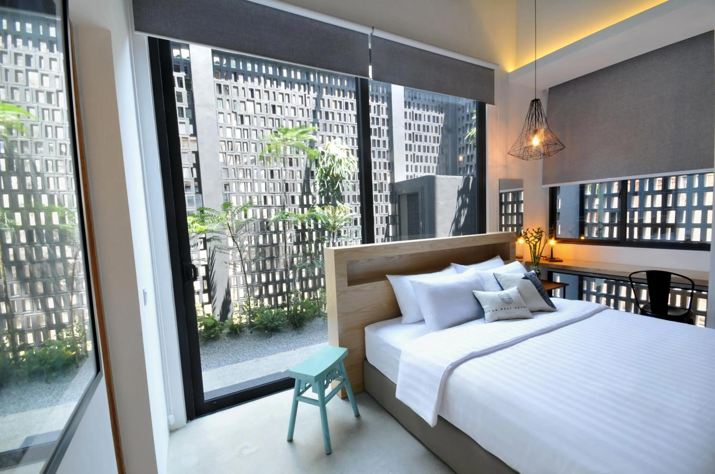 Bedroom, Bed in The Nest House