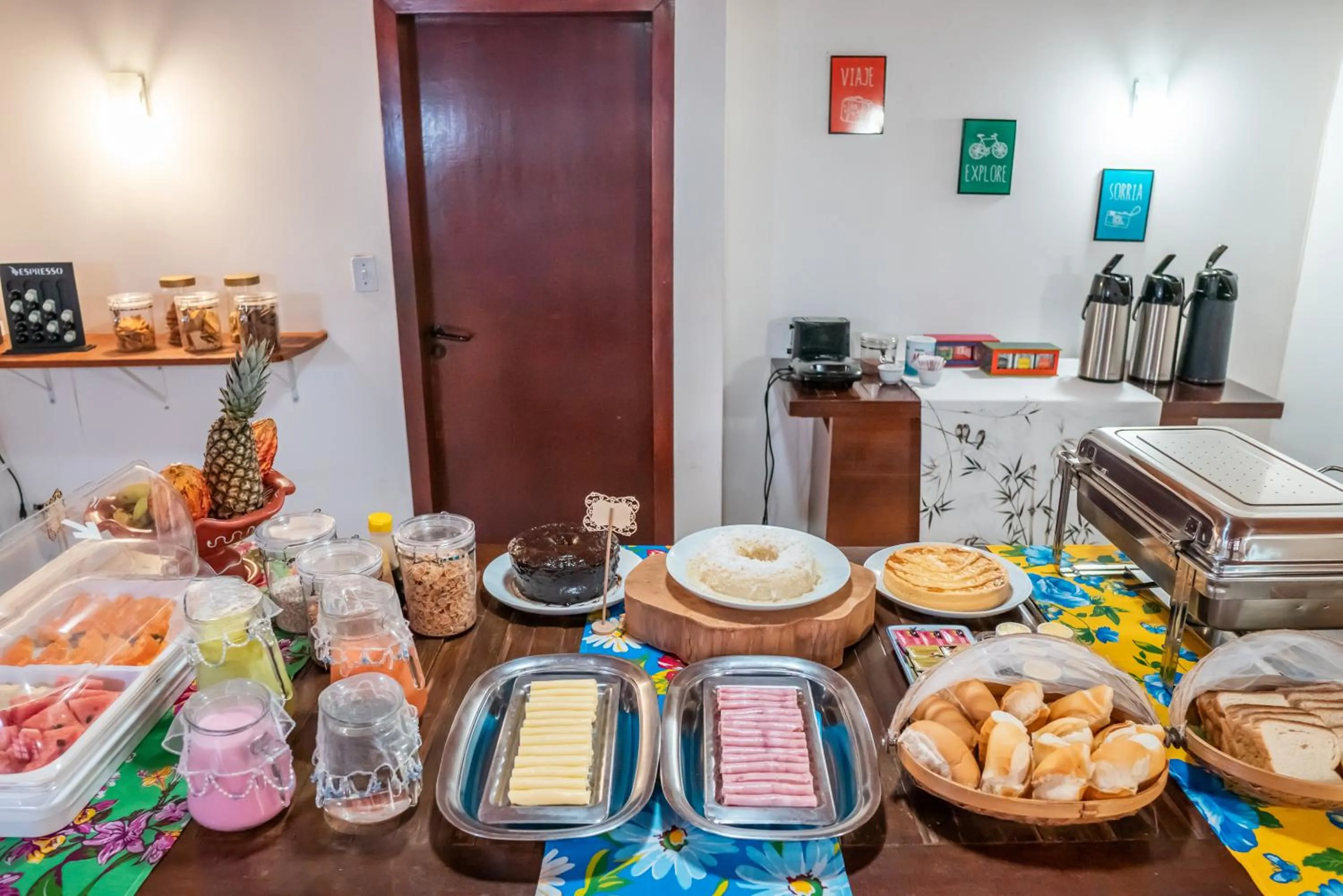 Breakfast in Pousada Bambu