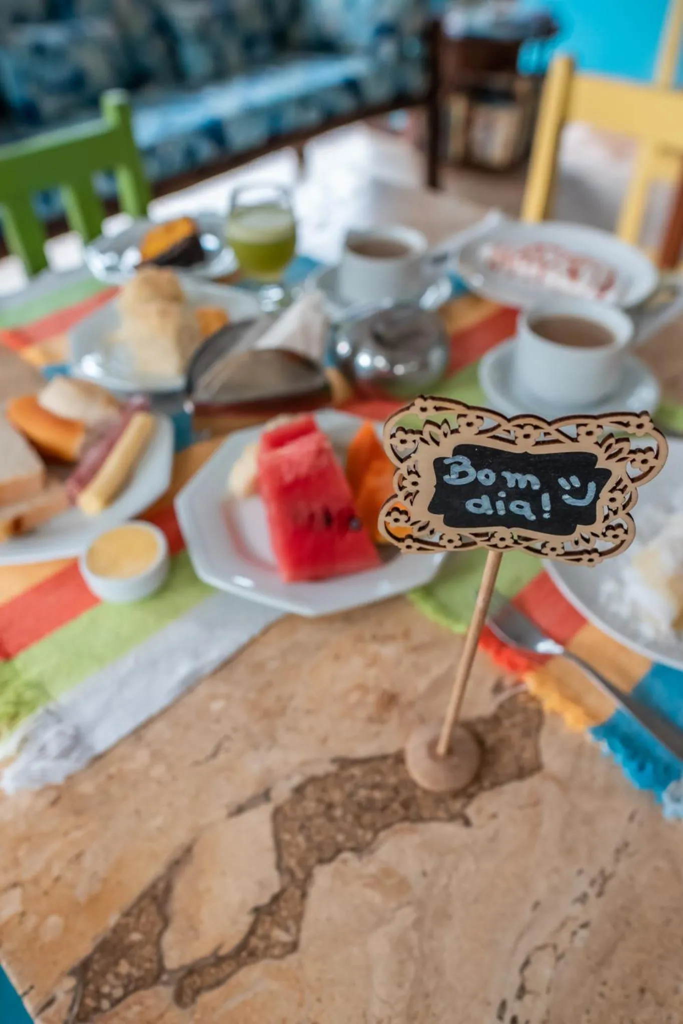 Breakfast in Pousada Bambu