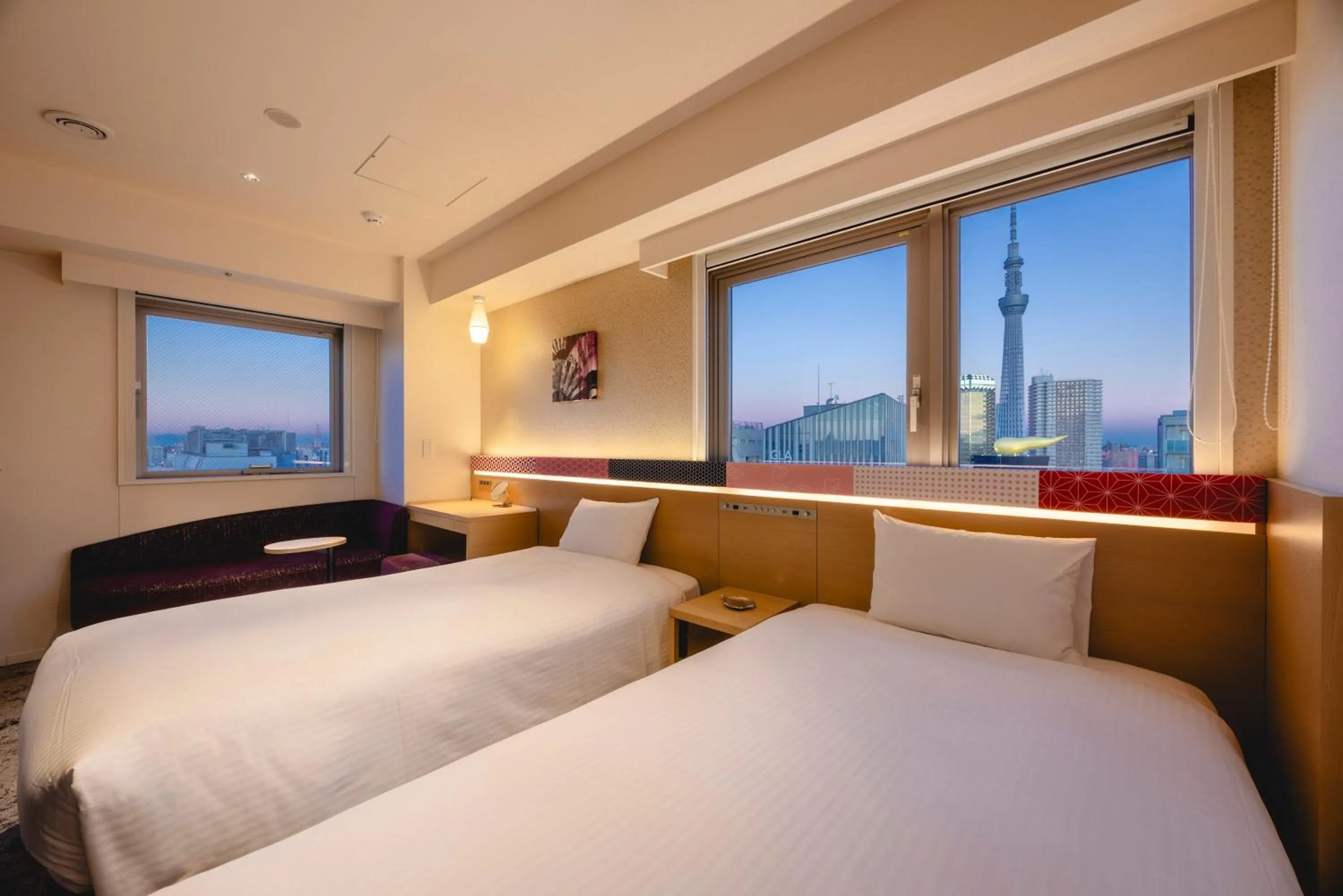 Bed in Hotel Gracery Asakusa