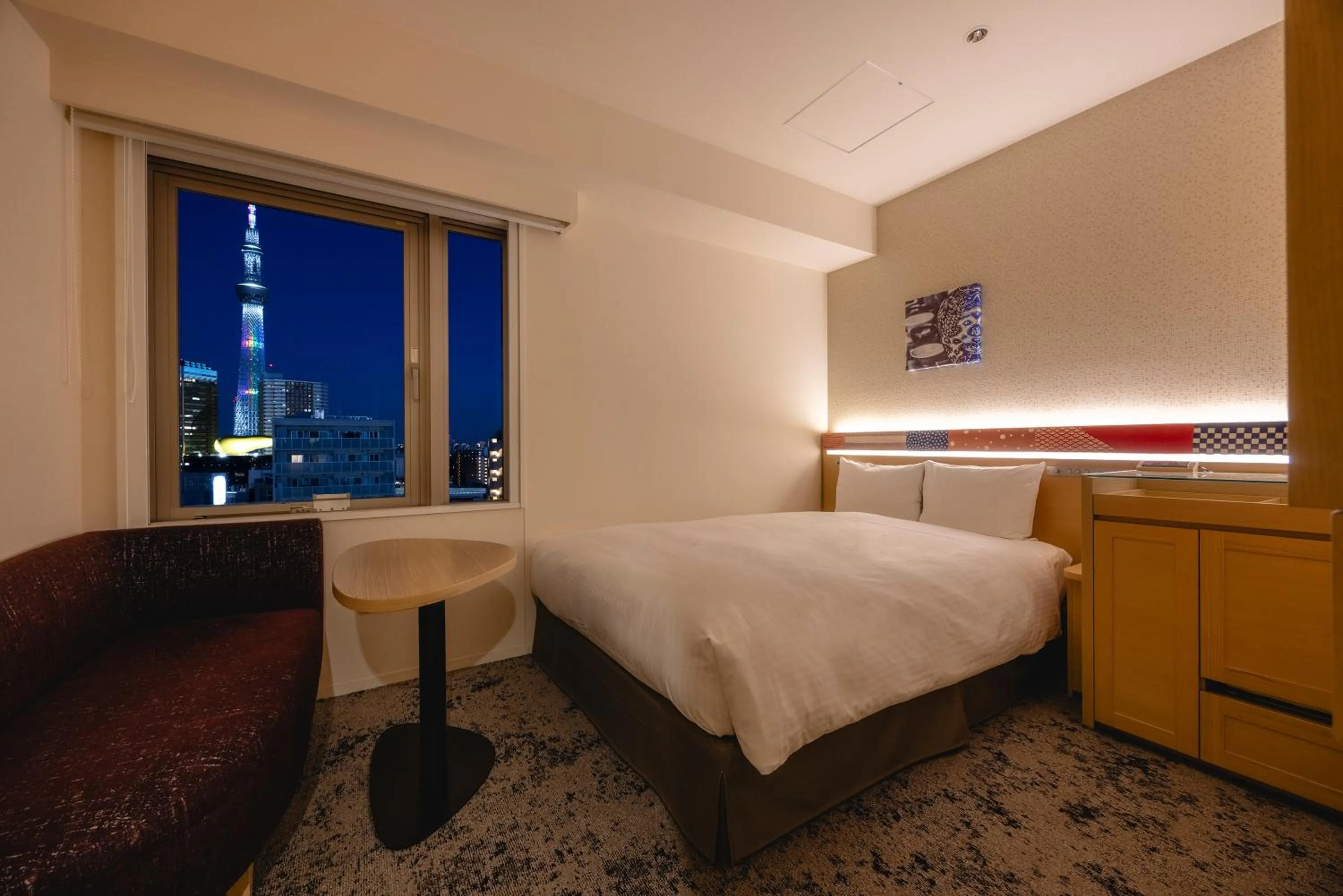 Bed in Hotel Gracery Asakusa