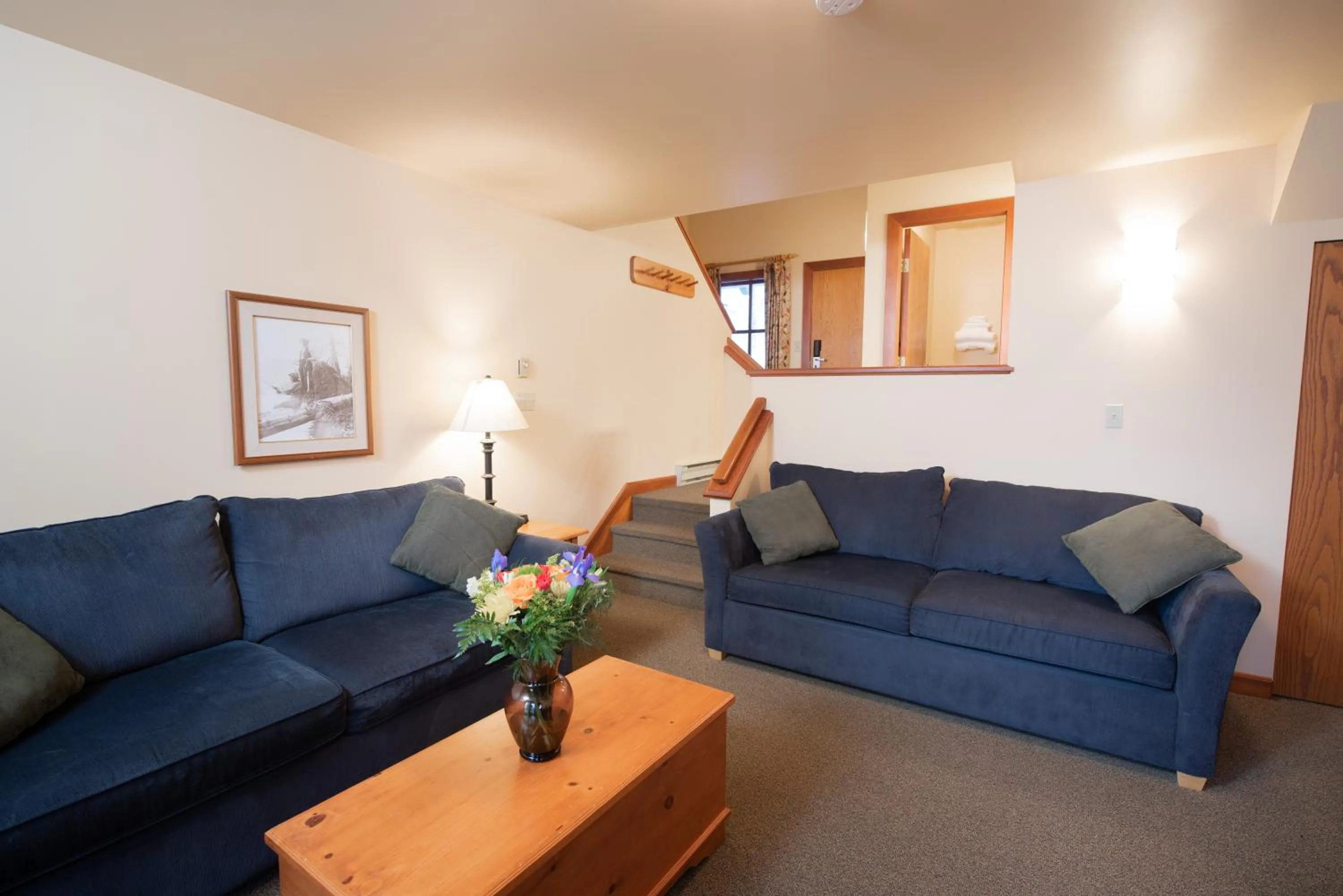 Living room in Painter's Lodge, Trademark Collection by Wyndham