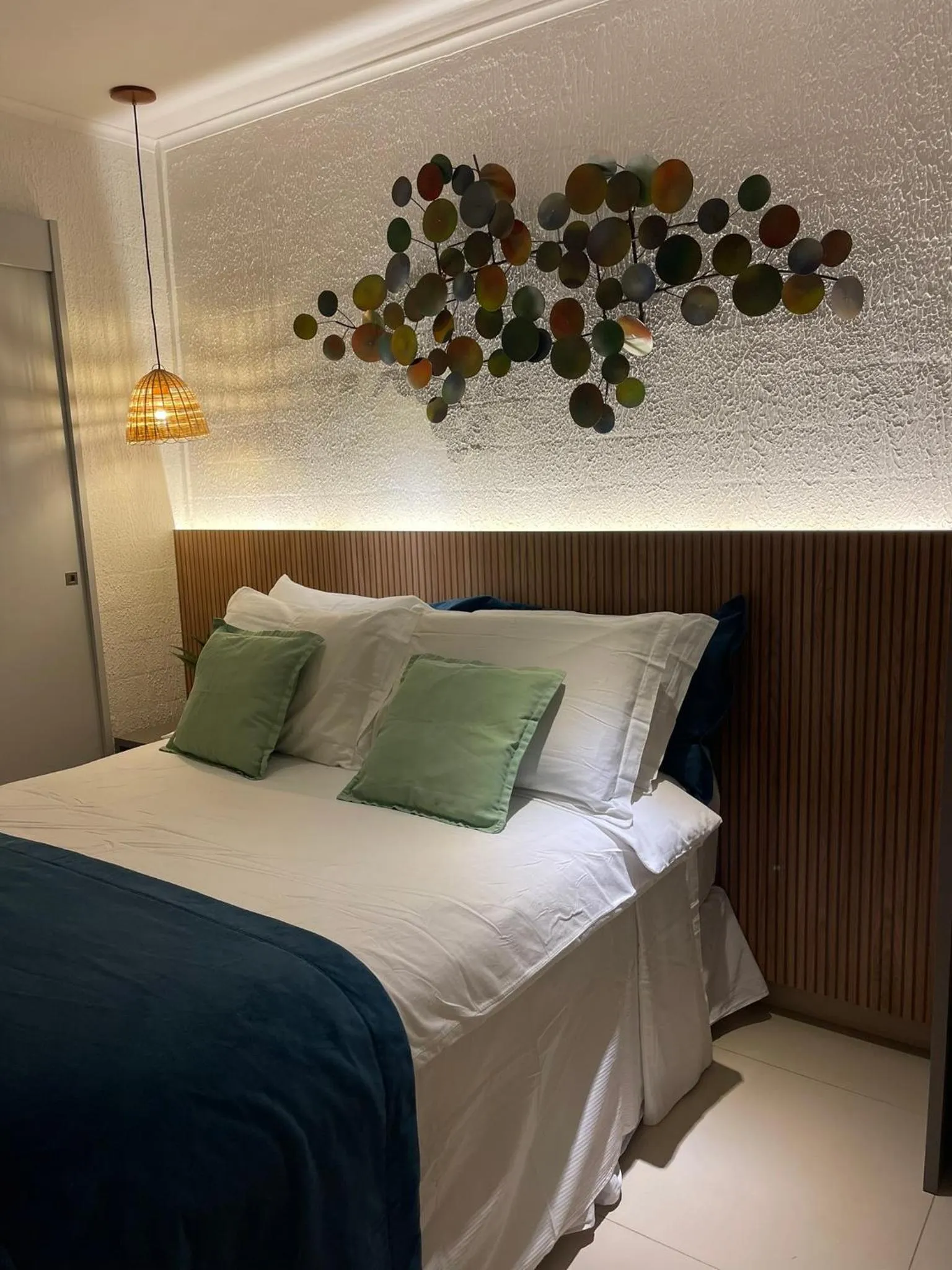 Bed in Pousada Del Mares